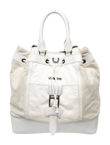 Leather Bucket Bag