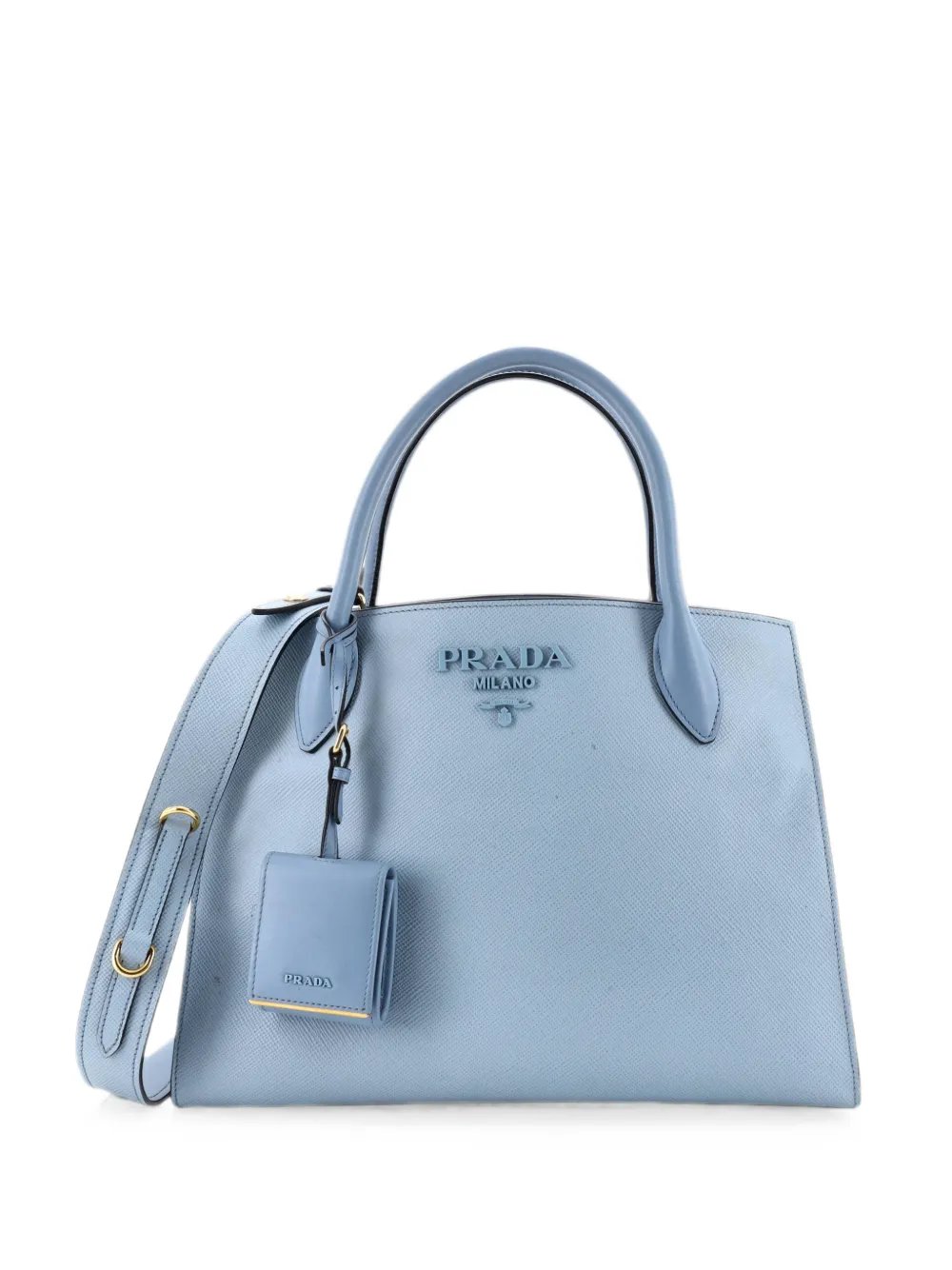 Monochrome Saffiano with City Calf Medium tote bag