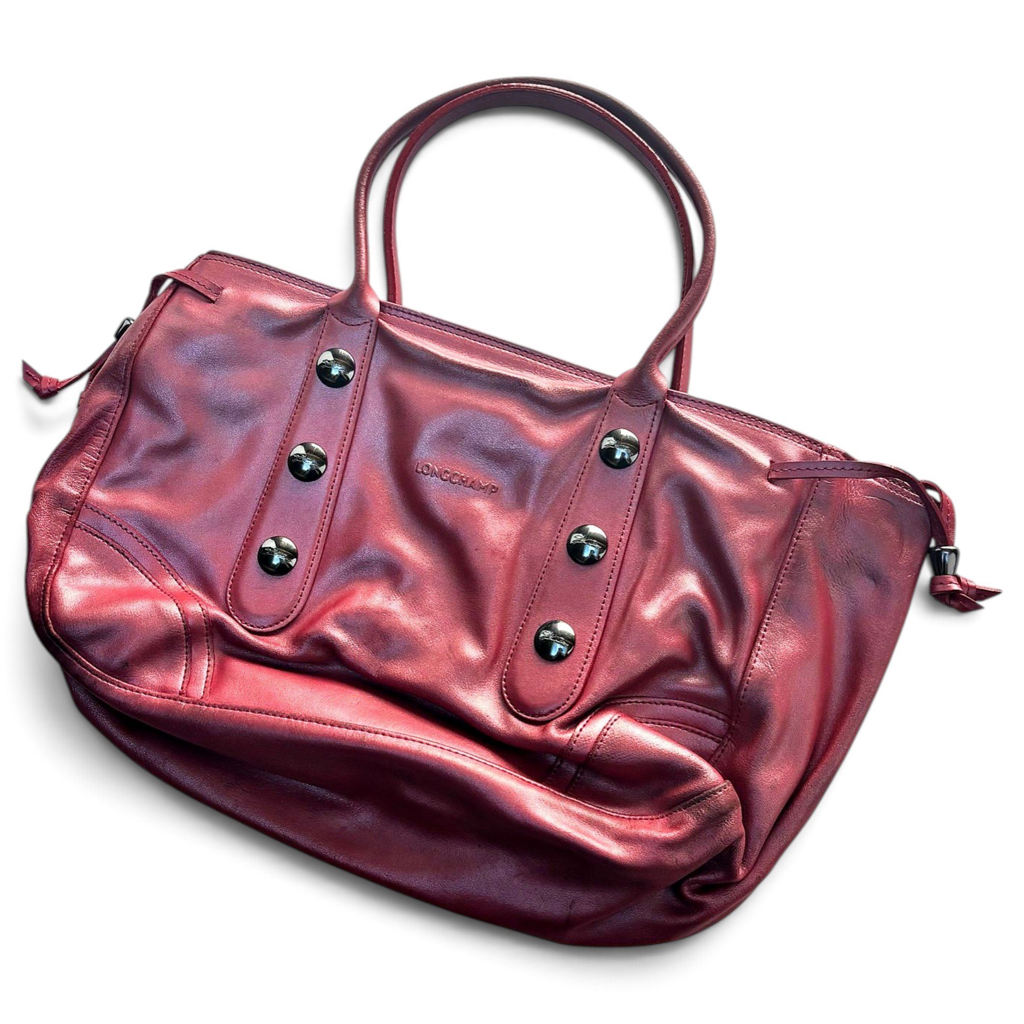 Leather handbag