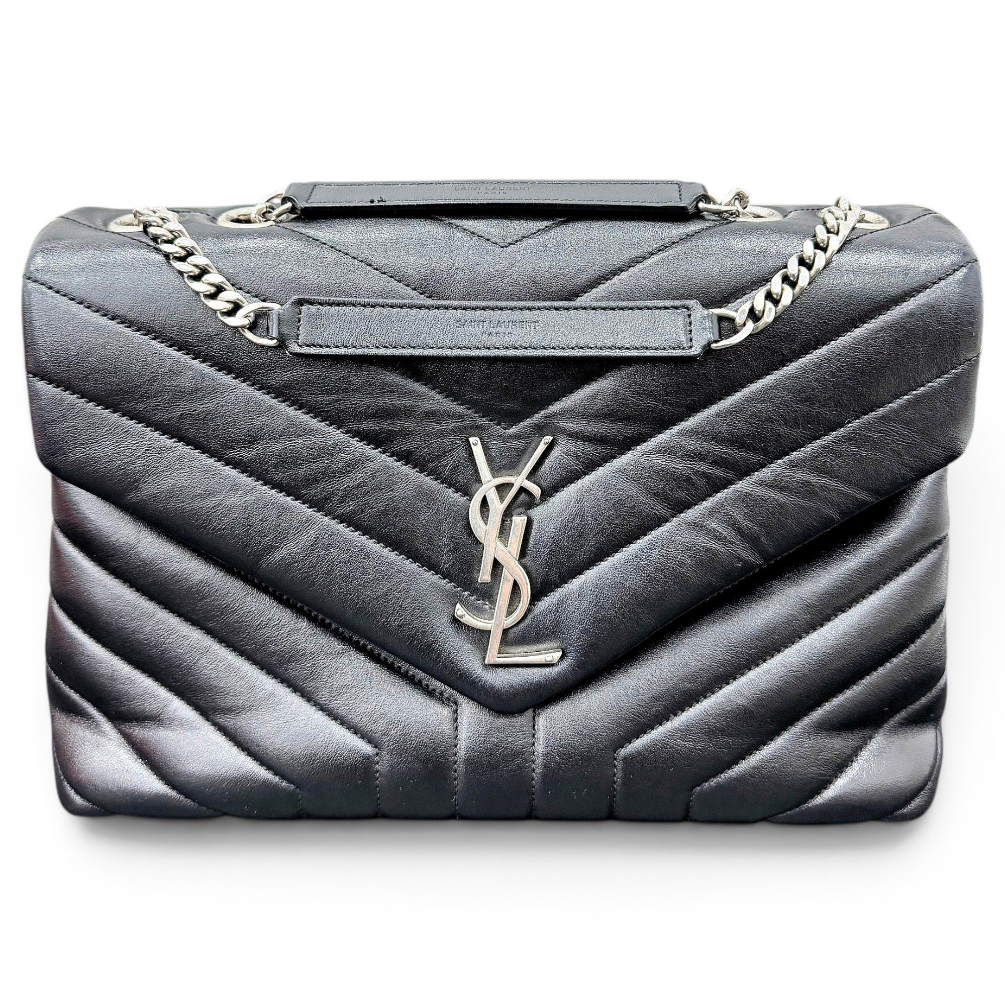 Loulou leather handbag