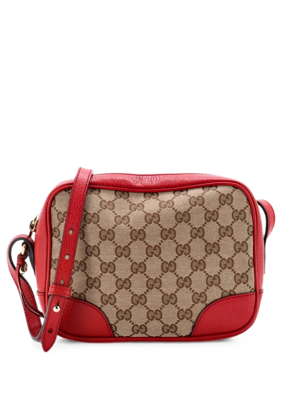 Bree Disco GG Canvas with Leather Mini crossbody bag