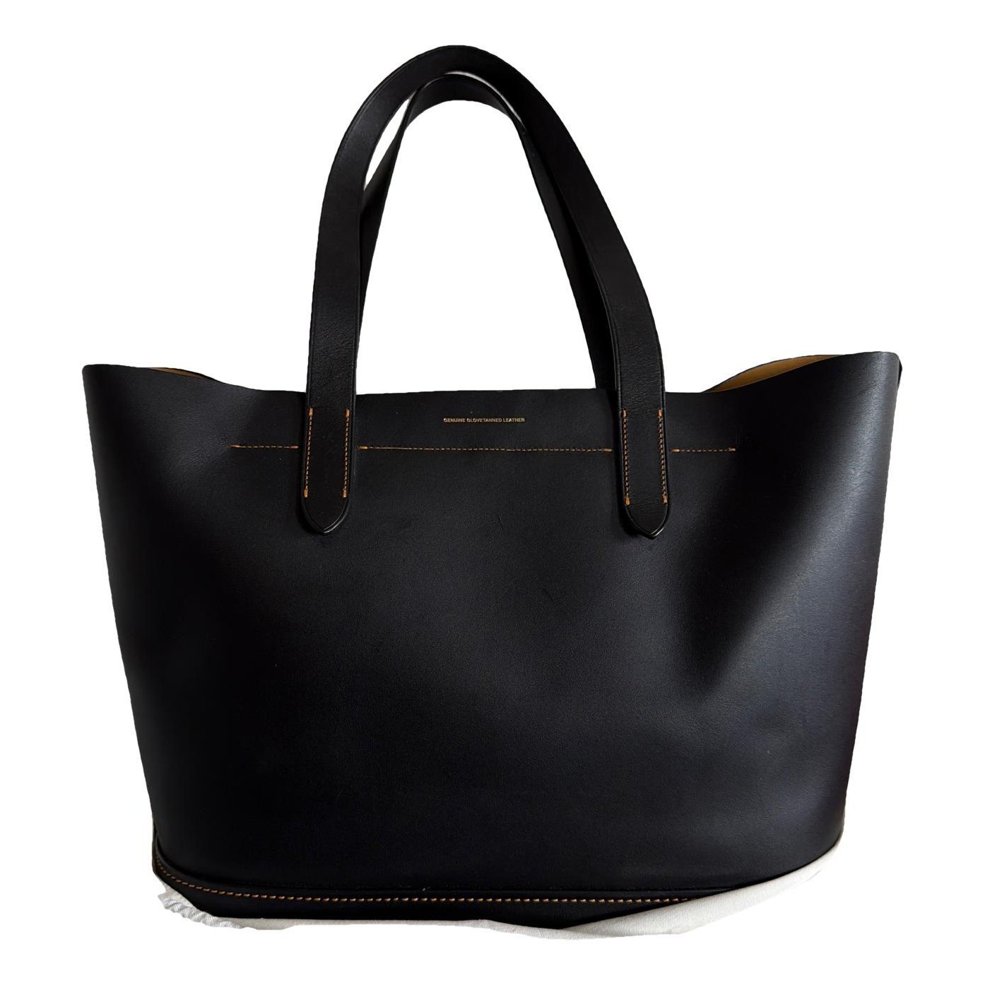Leather tote