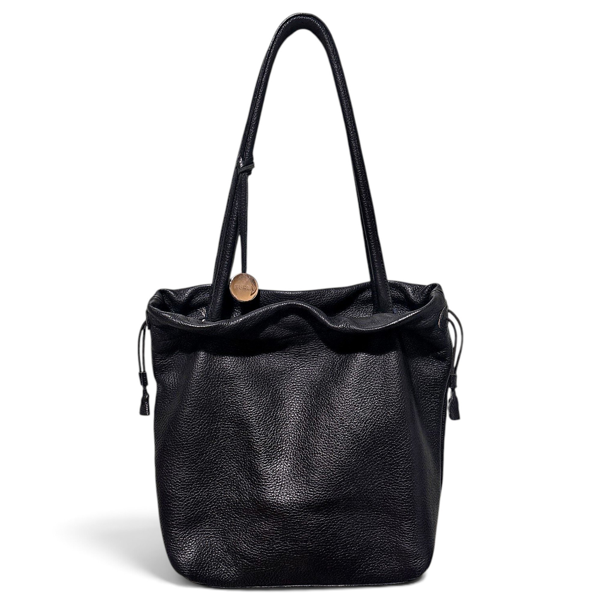 Leather handbag