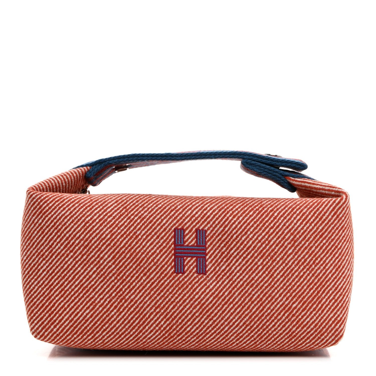 Hermes Wool Small Bride-A-Brac H Natte Pouch Tomette
