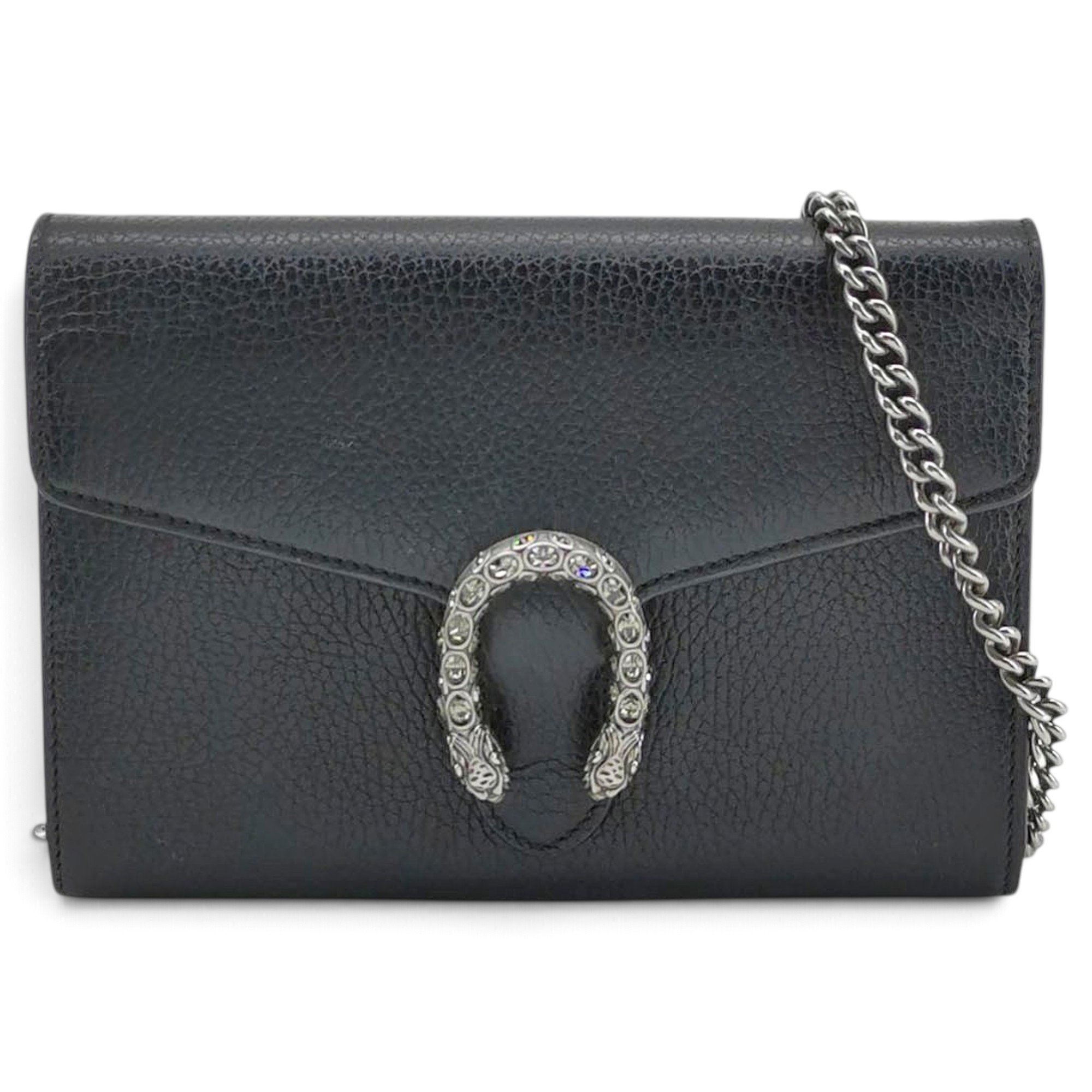 Dionysus Chain Wallet leather crossbody bag