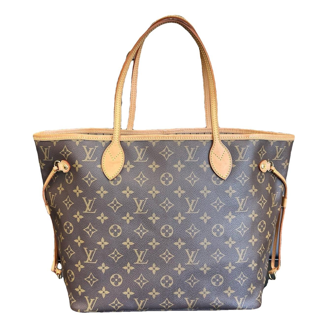 Neverfull leather handbag