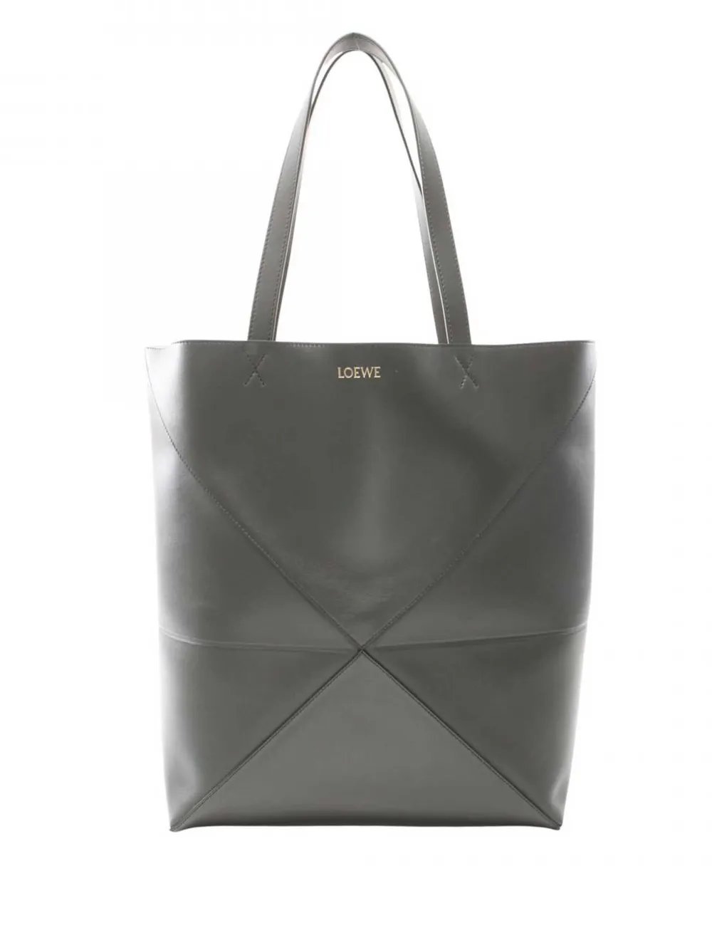 2010-2026 Large Calfskin Puzzle Fold tote bag