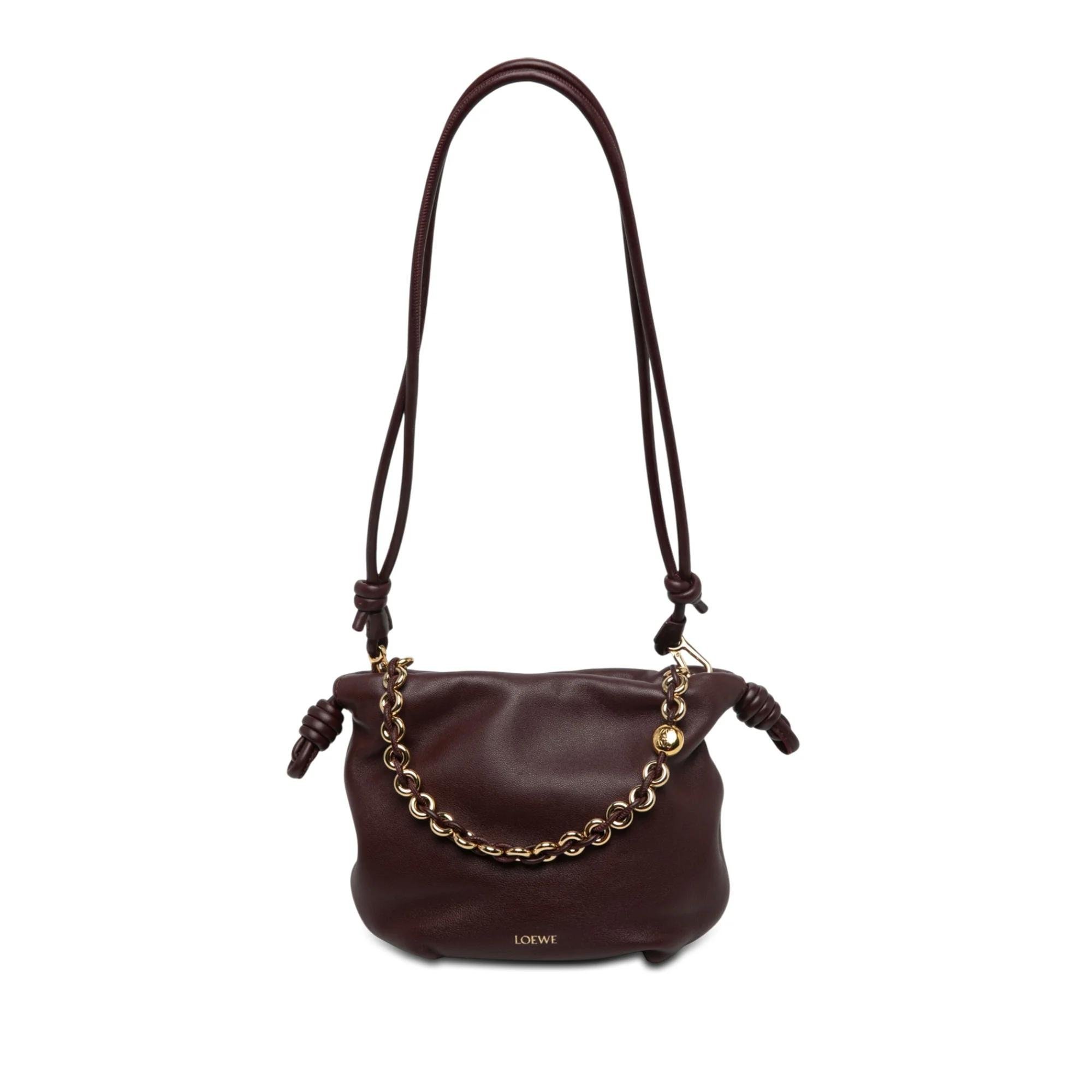 Flamenco leather handbag