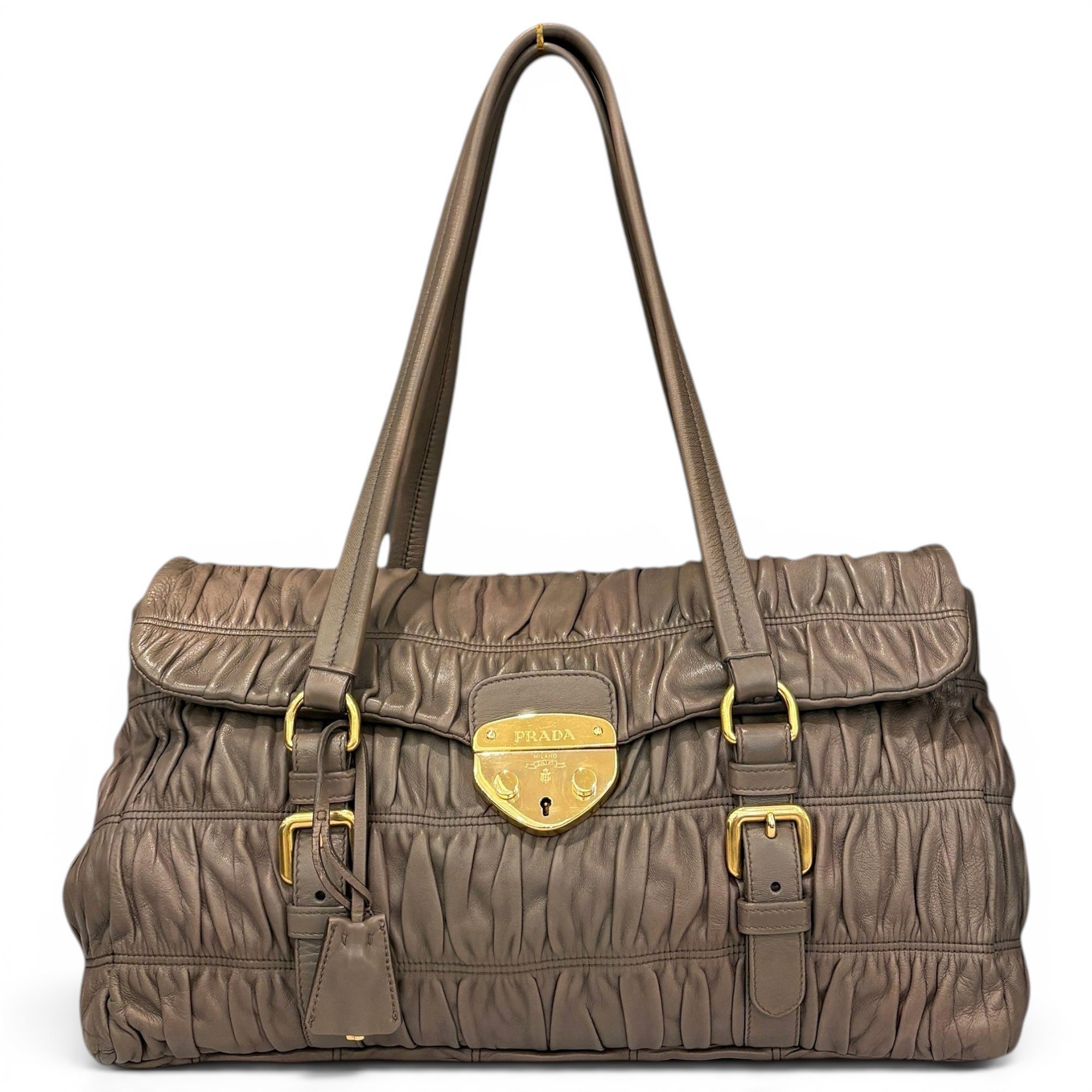 Leather handbag