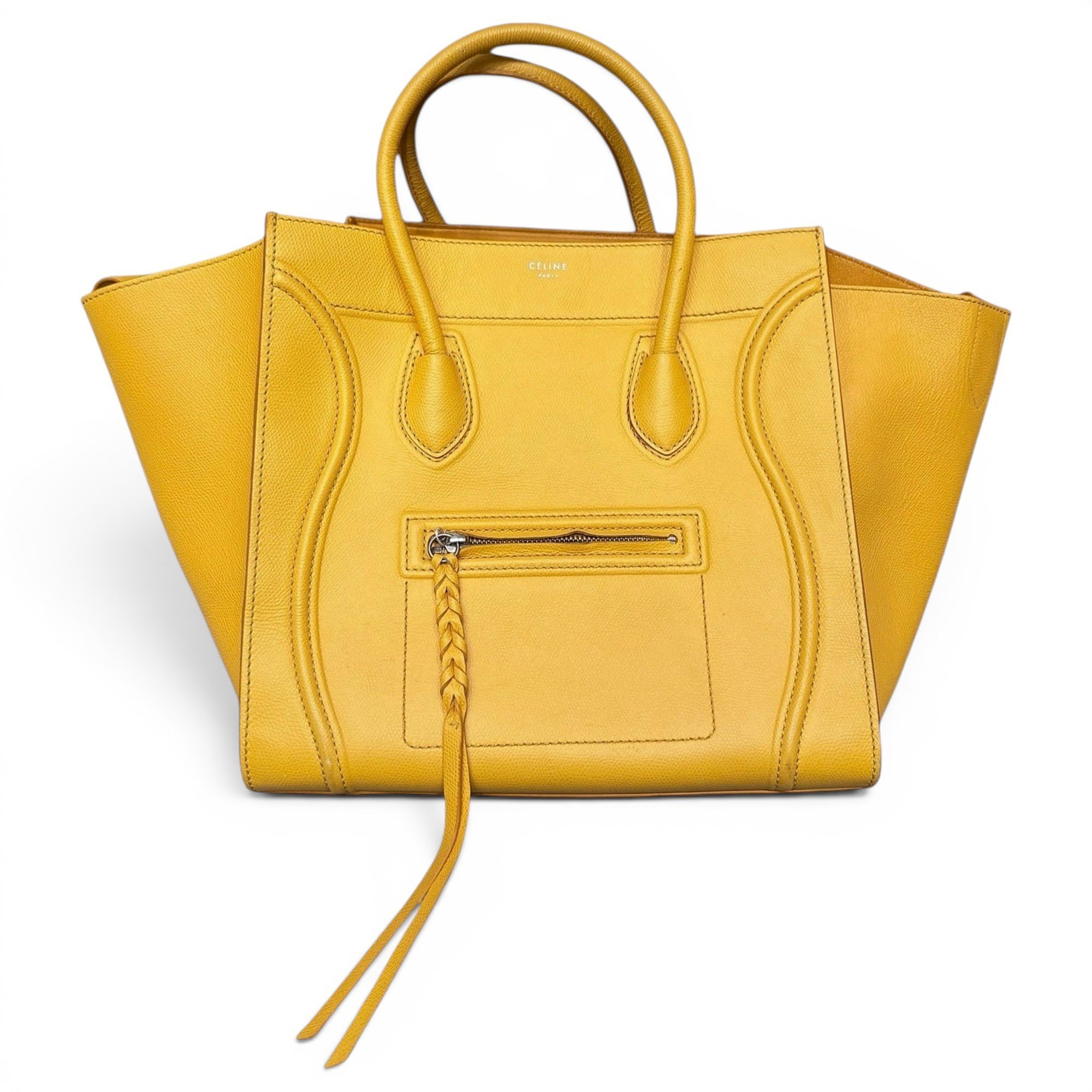 Luggage leather handbag