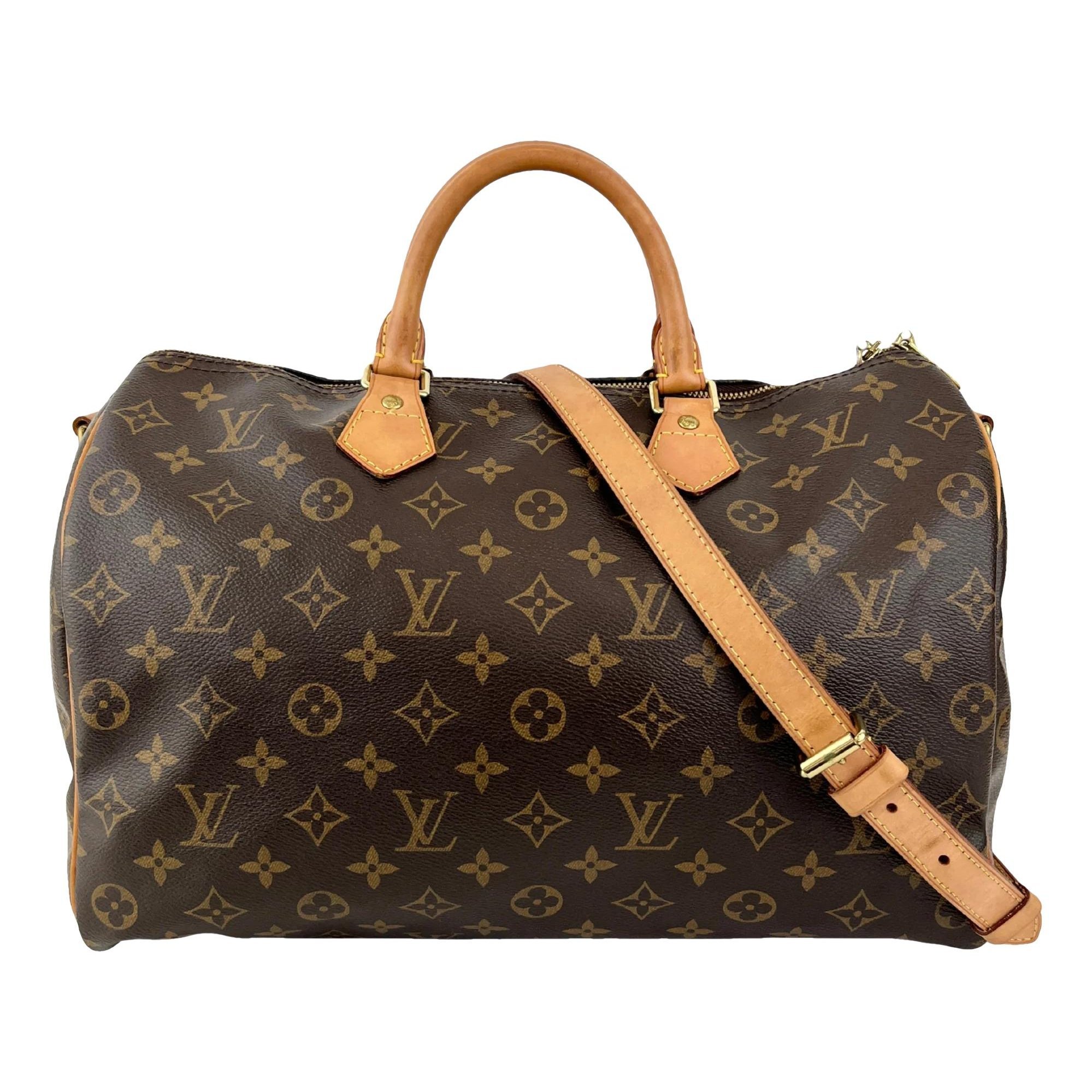 Speedy Bandoulière leather crossbody bag