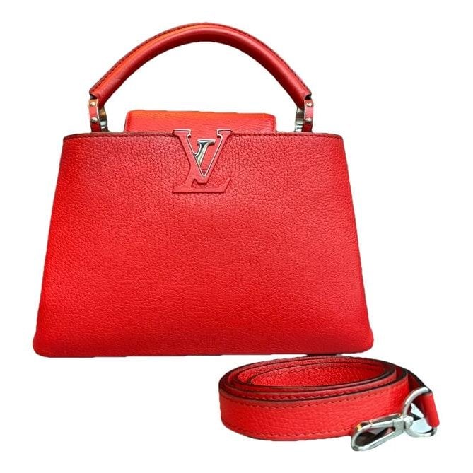 Capucines leather handbag