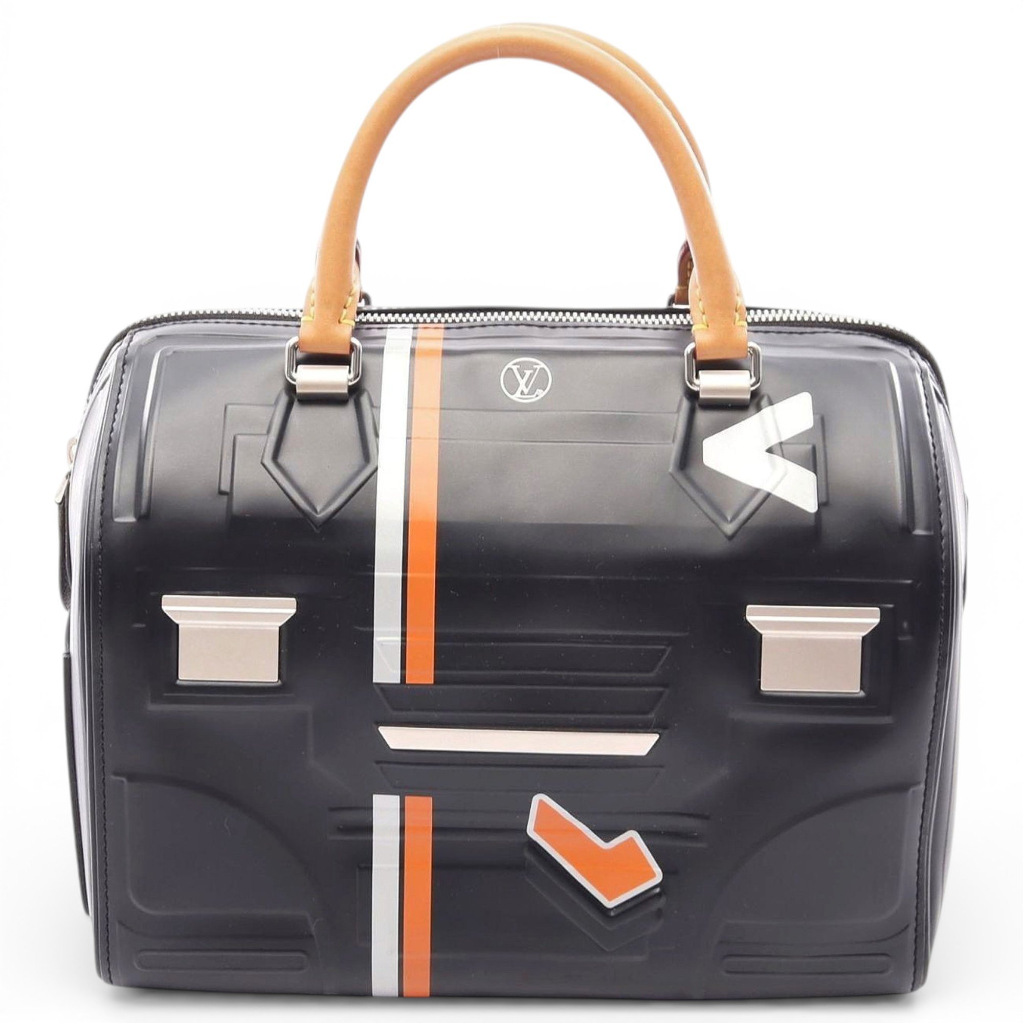 Speedy leather handbag