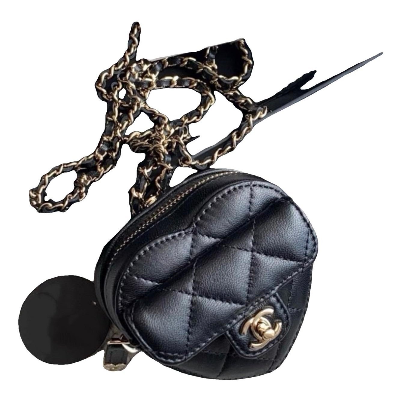 Trendy CC Vanity leather handbag