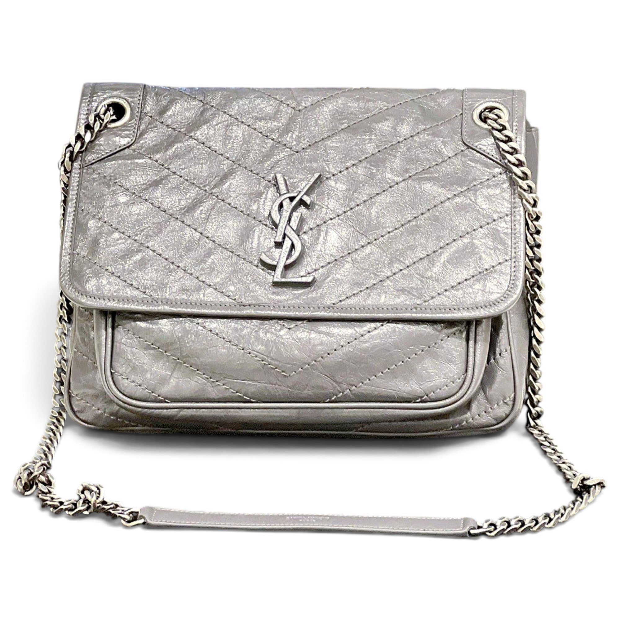 Niki leather crossbody bag