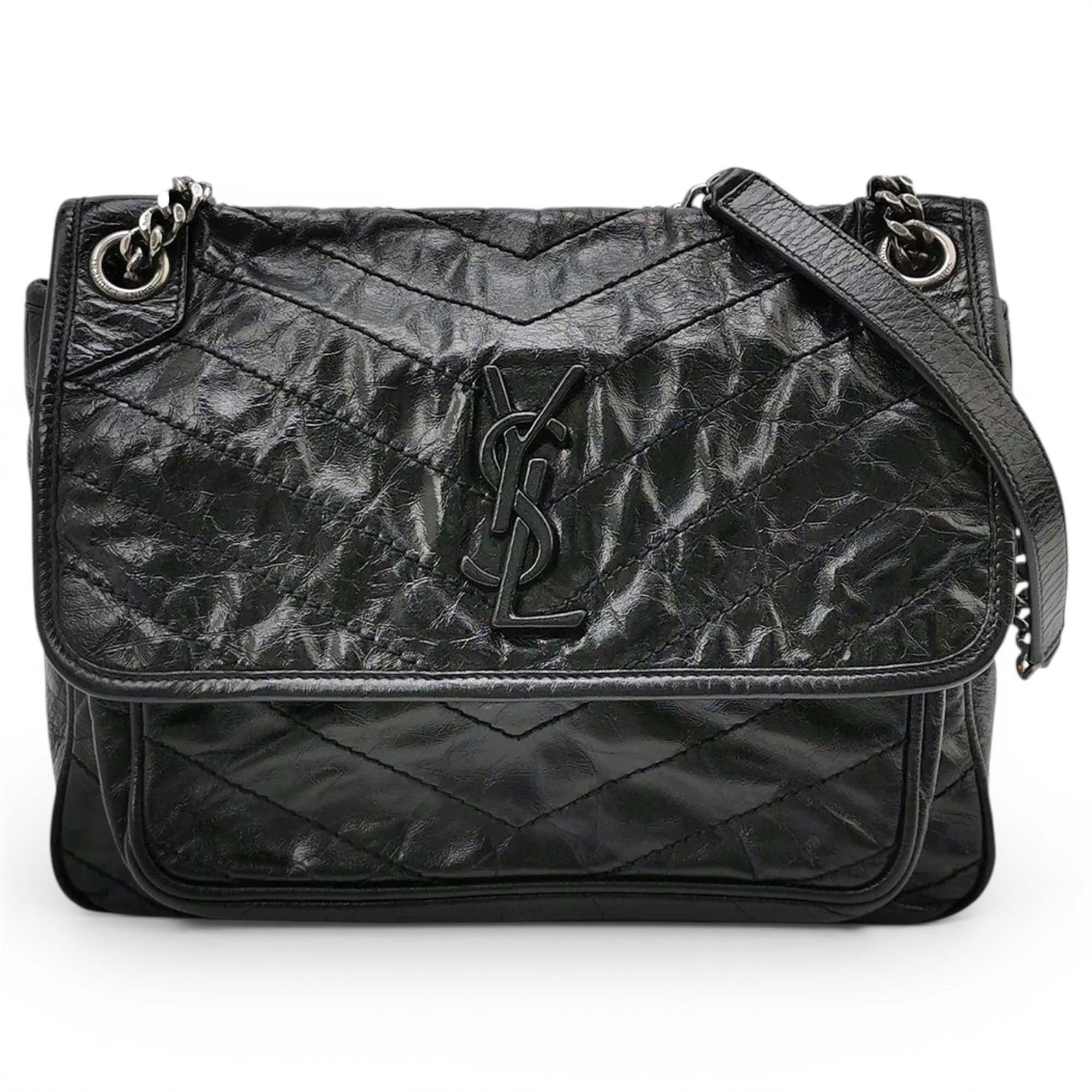 Niki leather crossbody bag