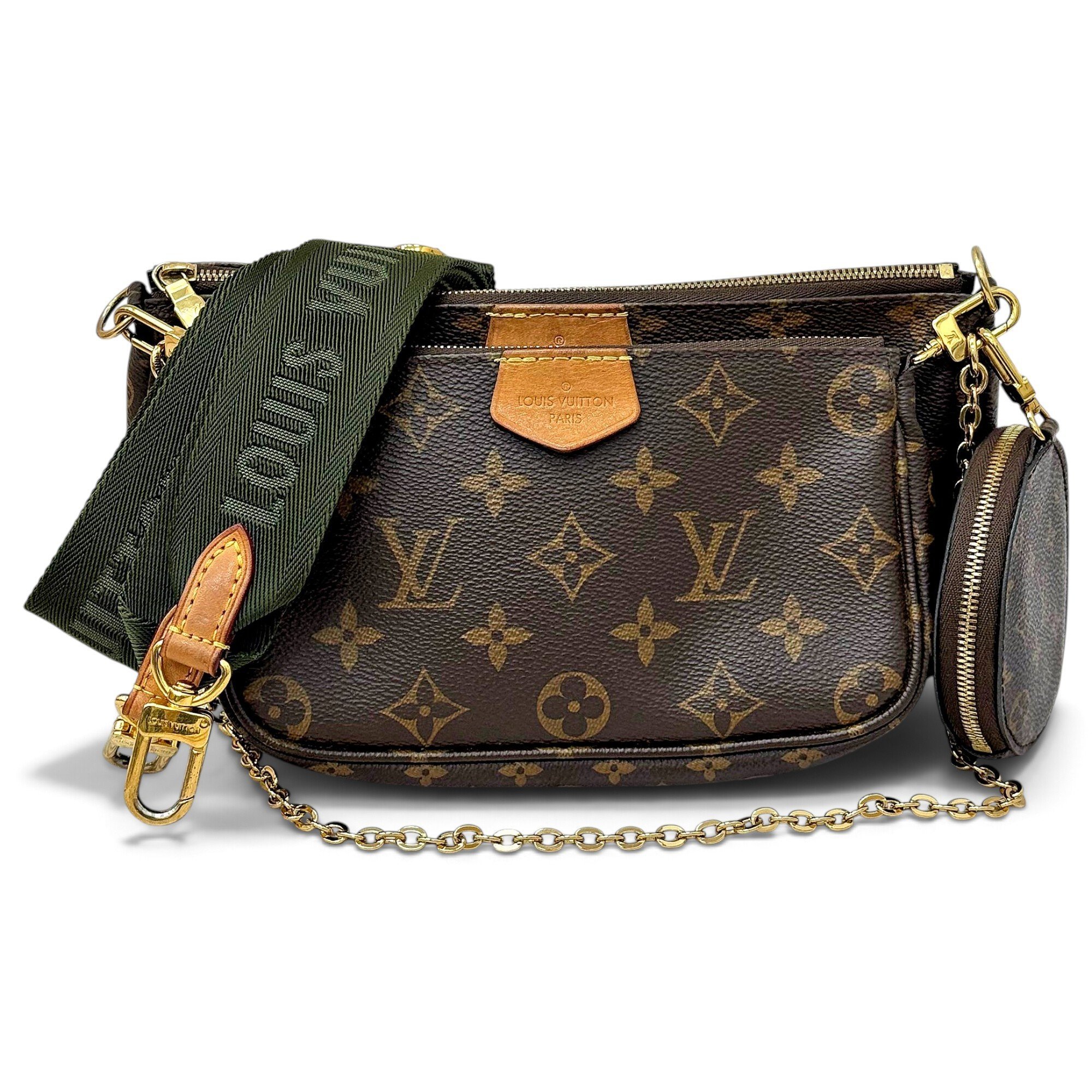 Multi Pochette Accessoires leather handbag