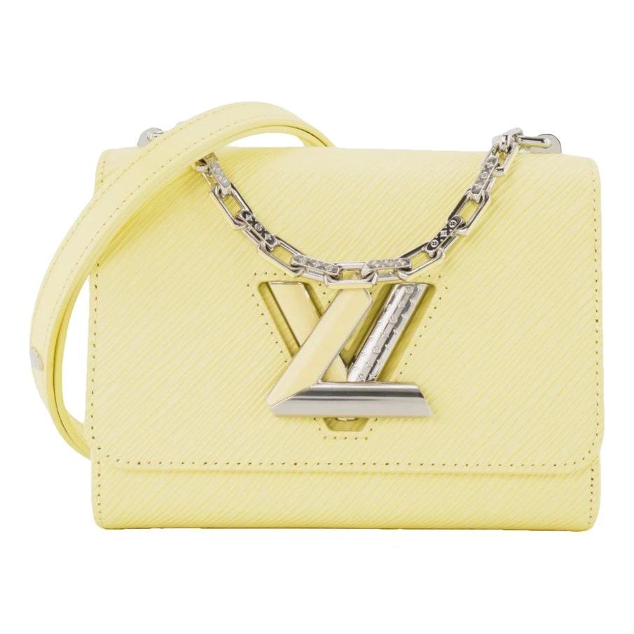 Twist Chain leather handbag