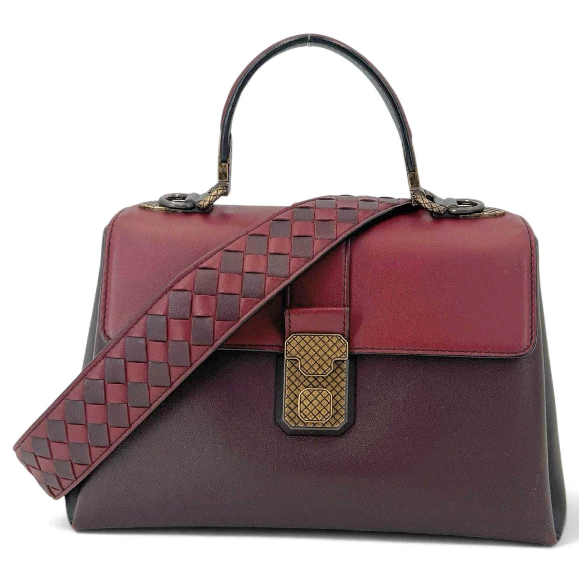 Piazza leather handbag