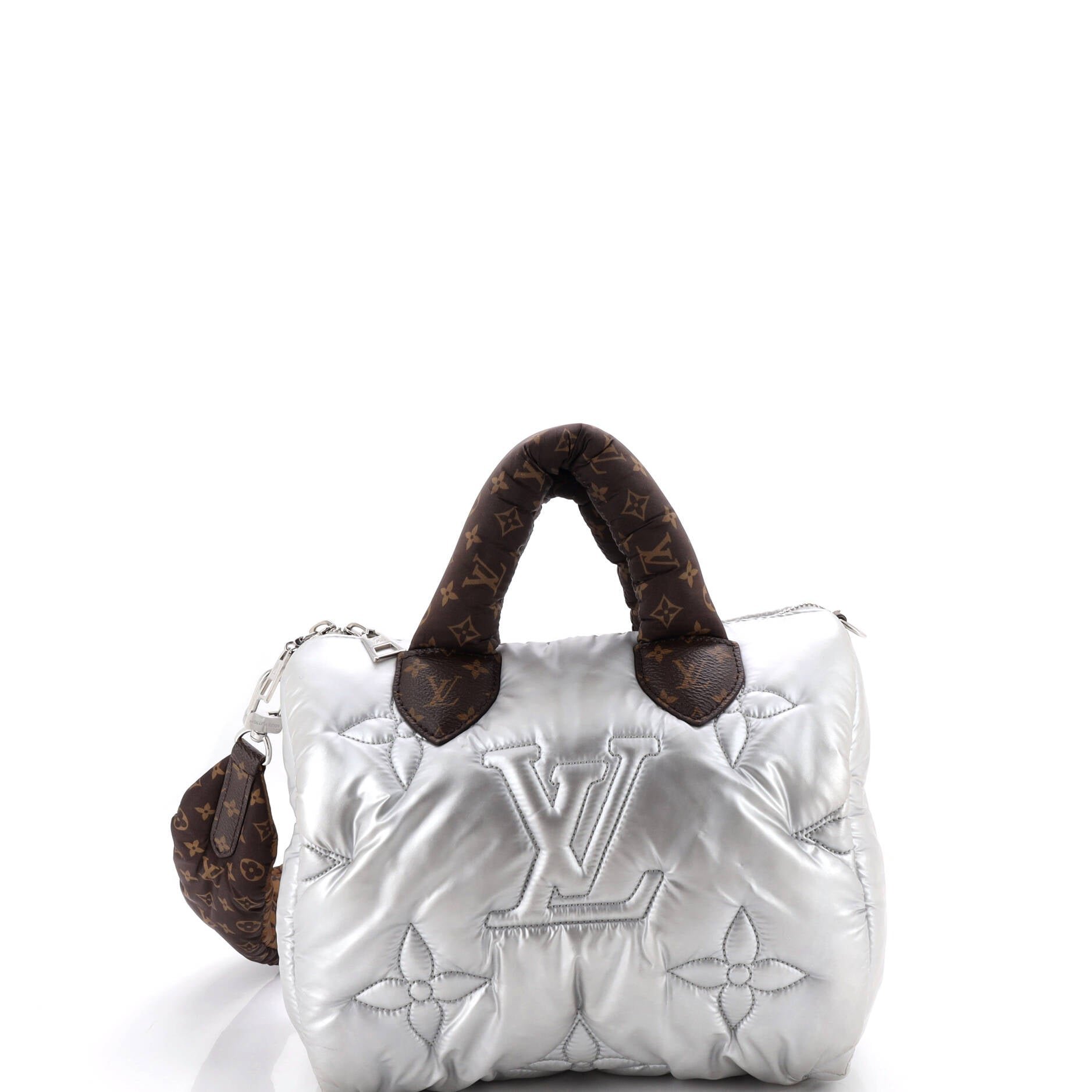 Louis Vuitton Speedy Bandouliere Bag Monogram Quilted Econyl Nylon 25