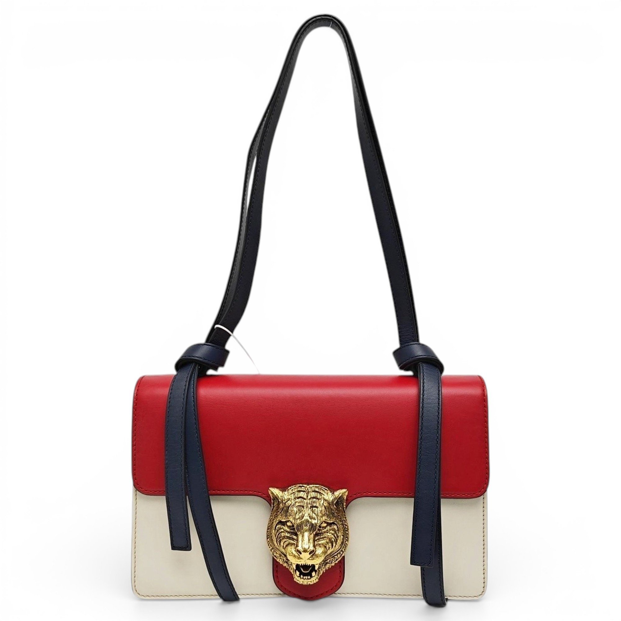 Animalier leather handbag