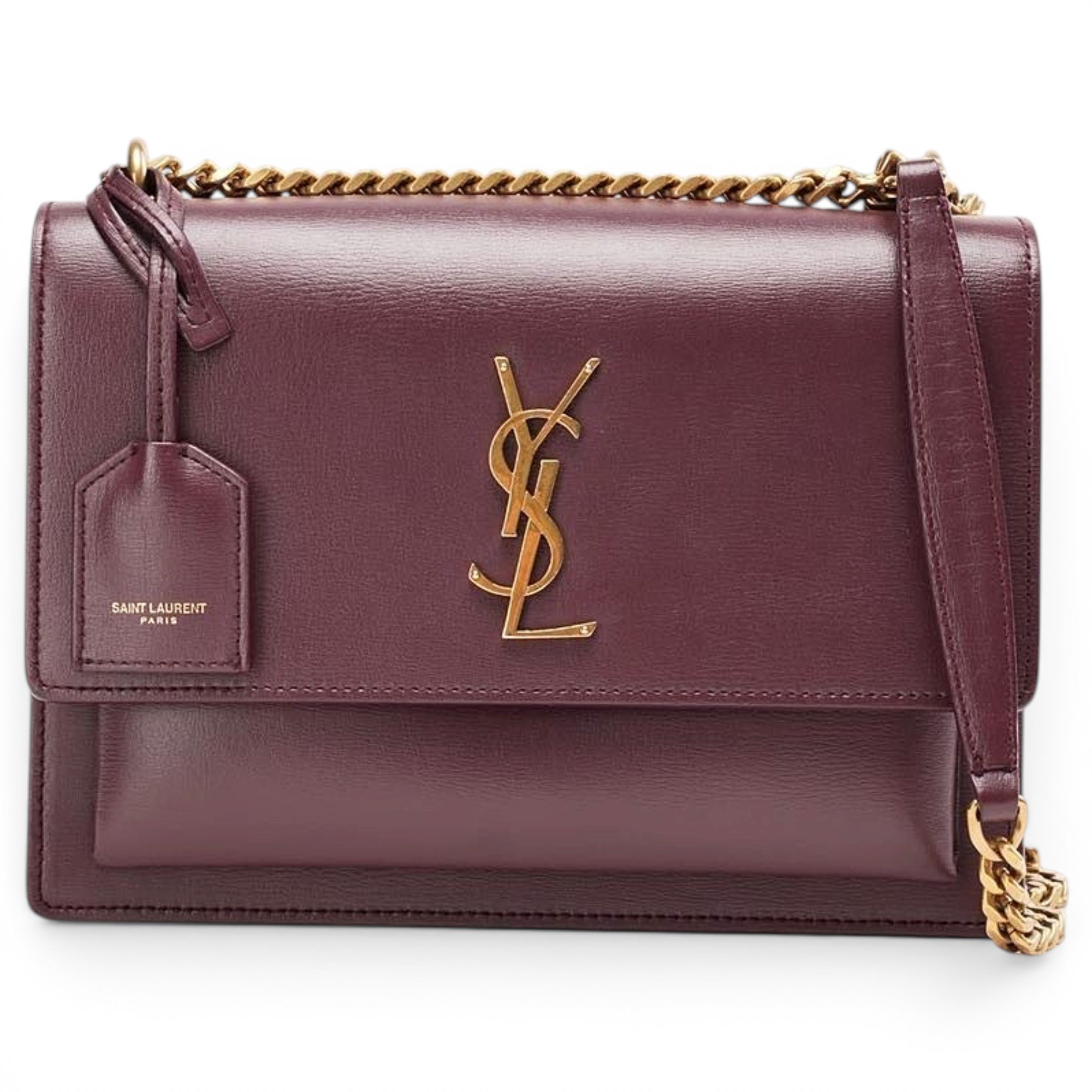 Sunset leather handbag