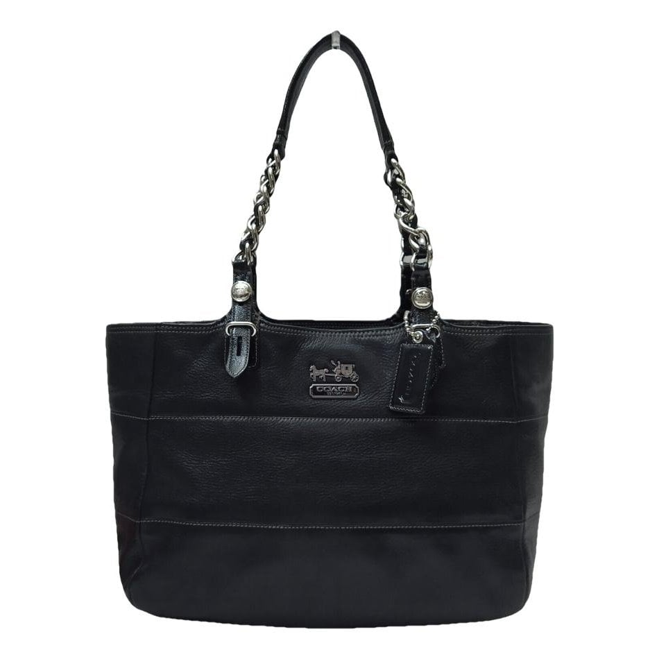 Leather satchel