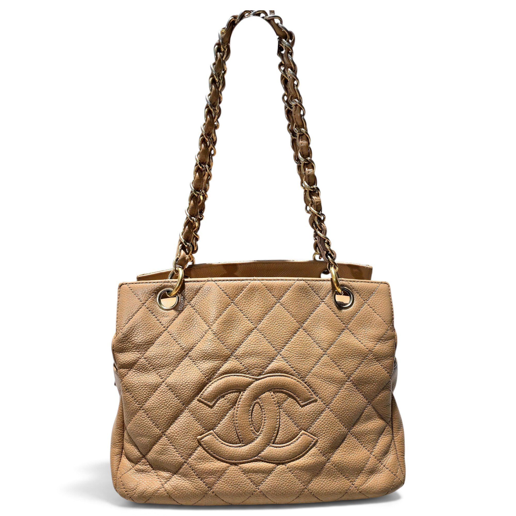 Petite Shopping Tote leather tote