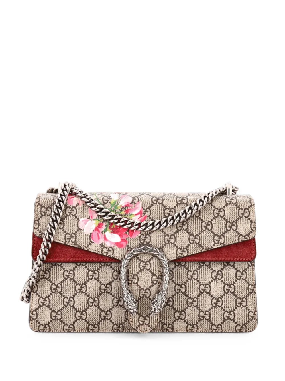 Dionysus Bag Blooms Print GG Coated Canvas Small shoulder bag