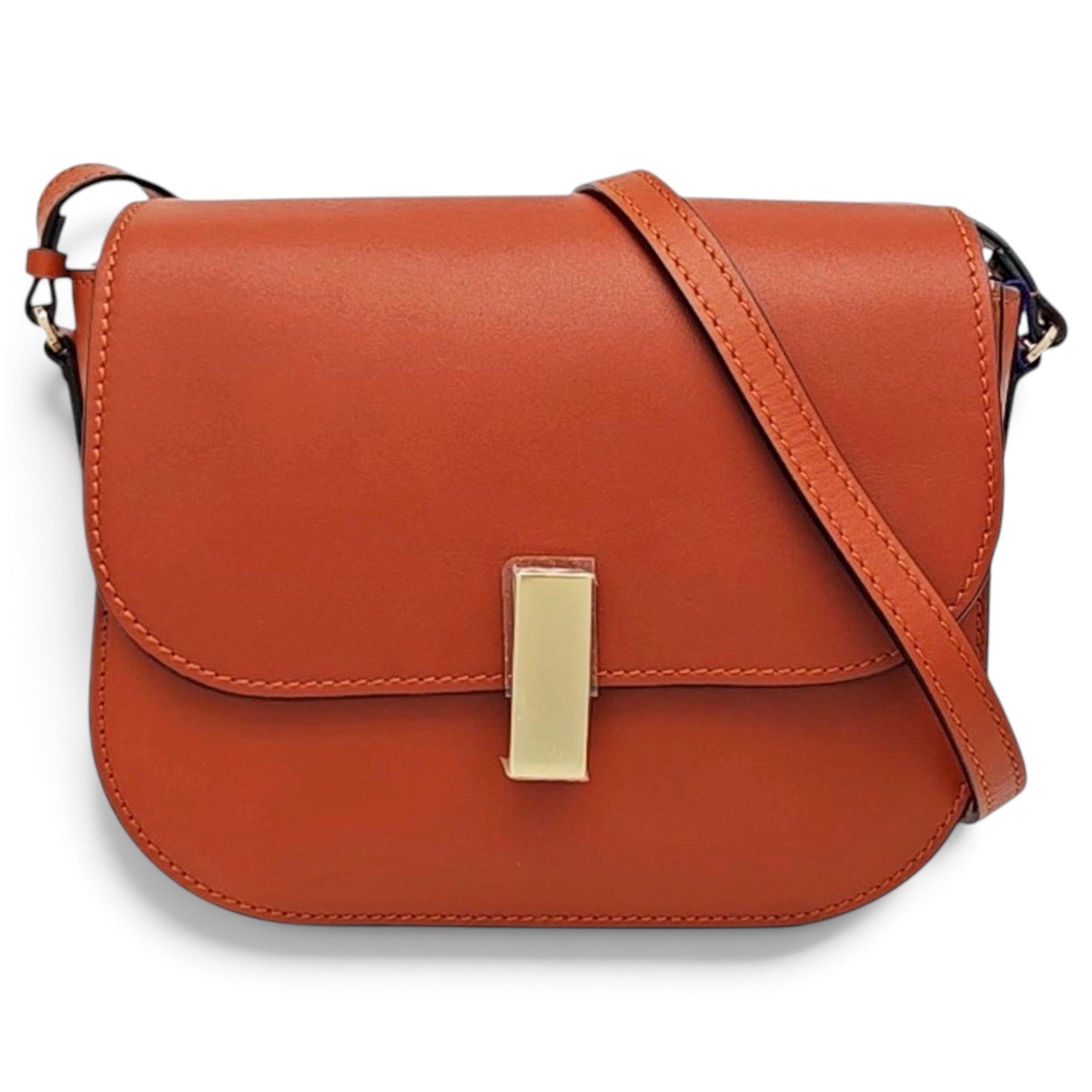 Valextra Iside leather crossbody bag