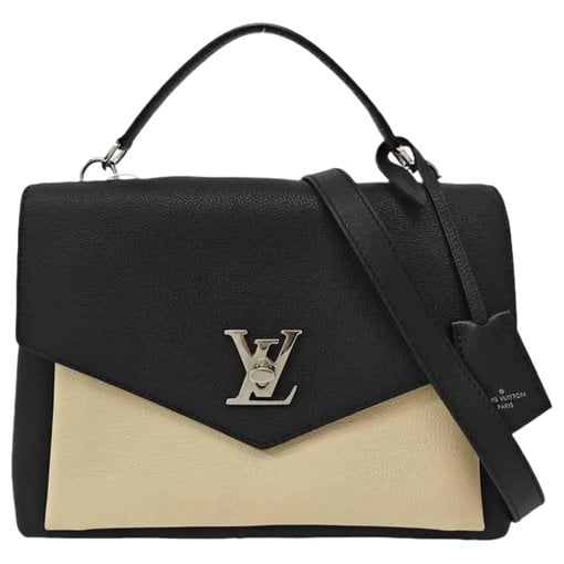 Lockme leather handbag