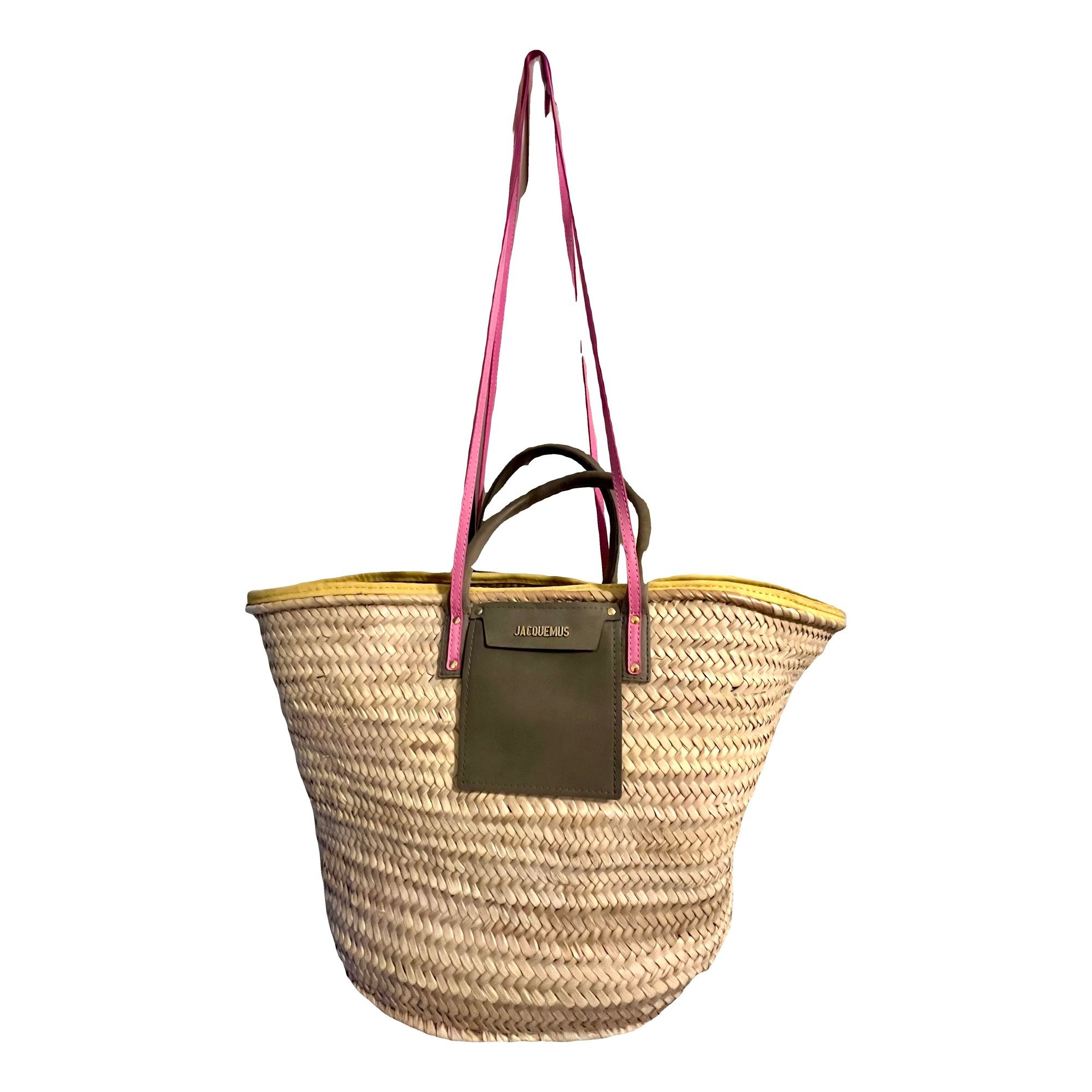 Le Grand Panier leather tote