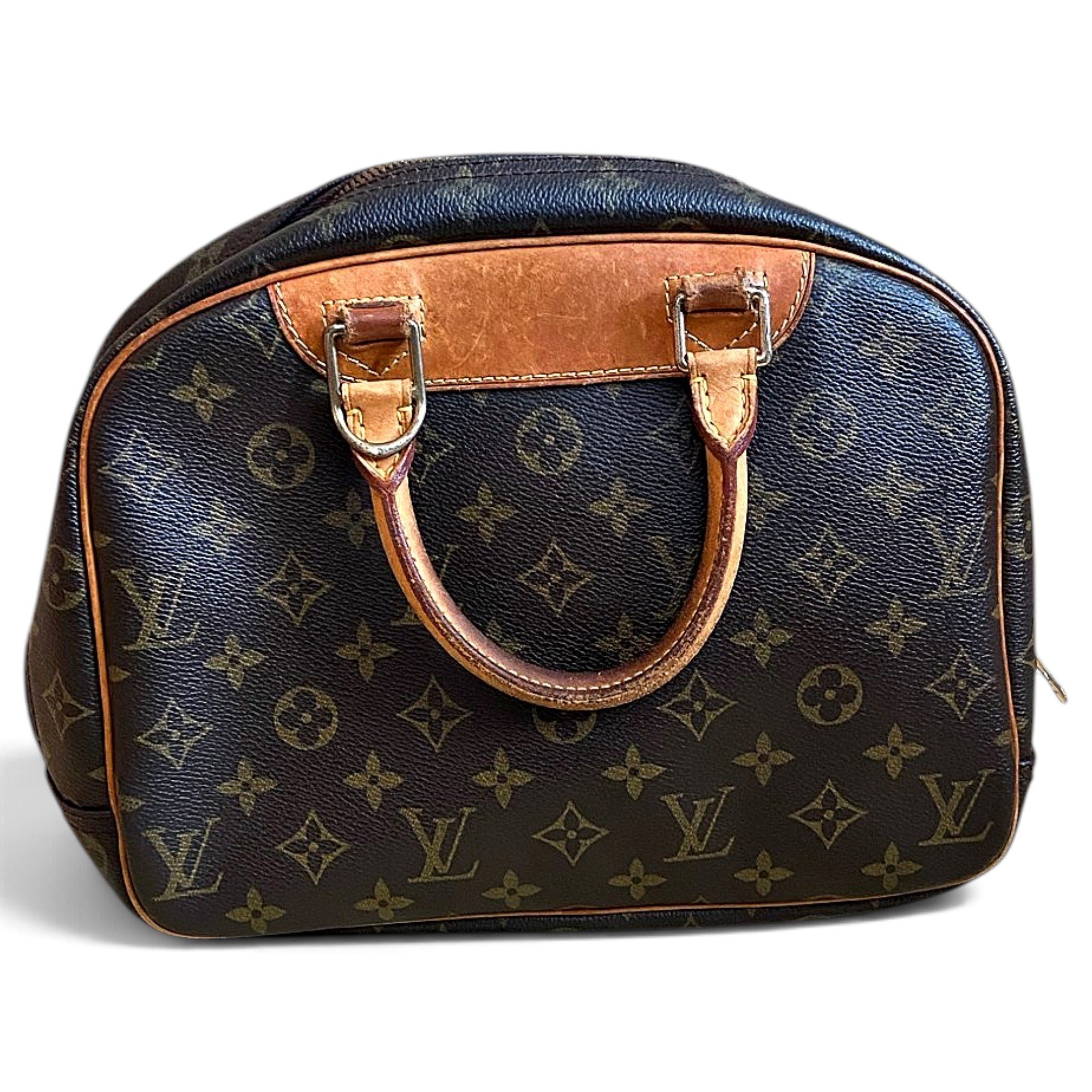 Trouville leather bowling bag