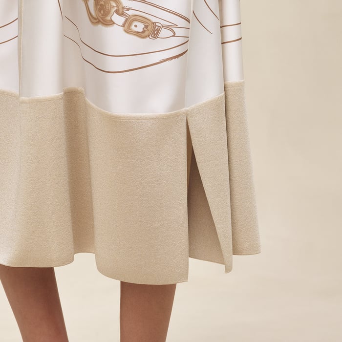 Blanc Nacre "Brides De Gala" Caftan