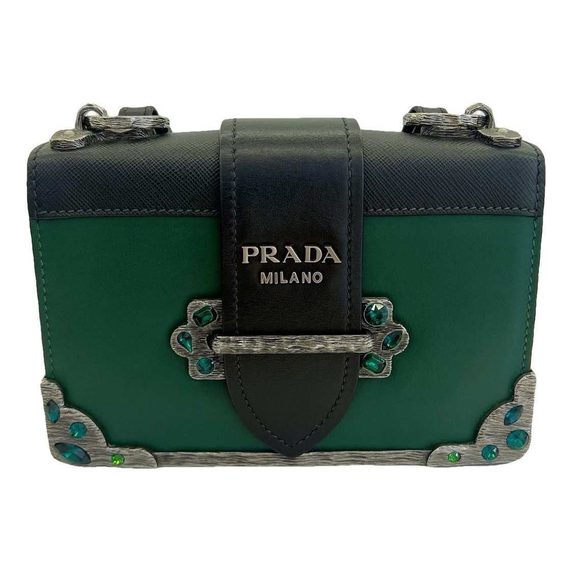 Cahier leather crossbody bag