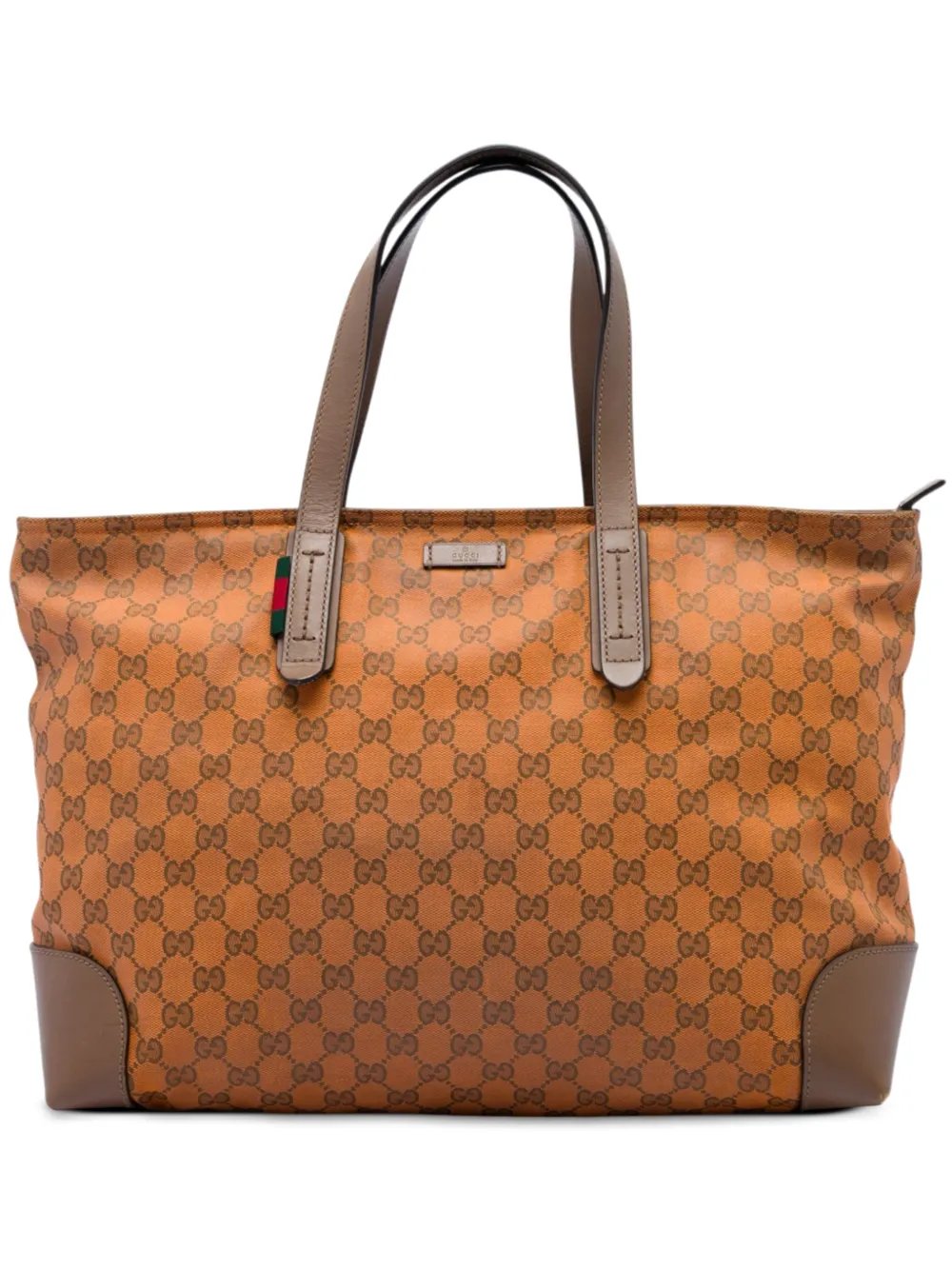 2016-2026 GG Canvas Web tote bag