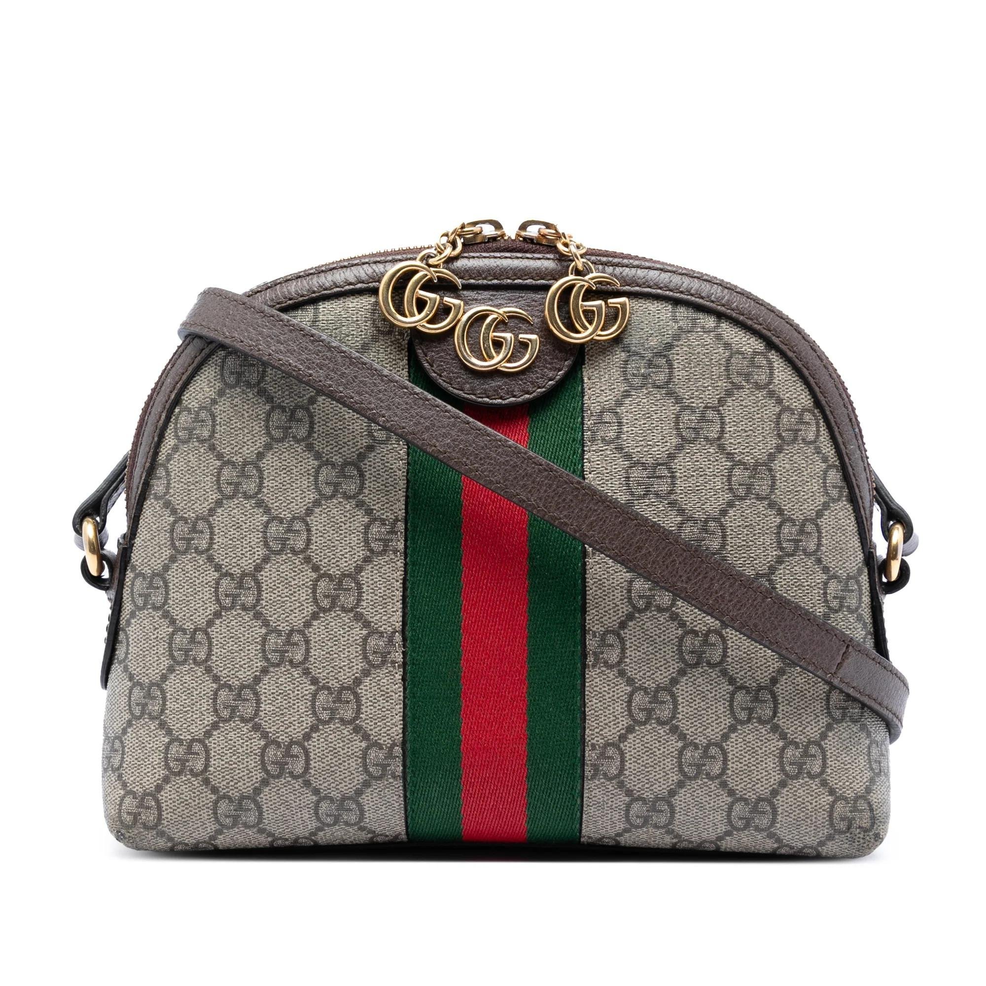 Ophidia Dome cloth handbag