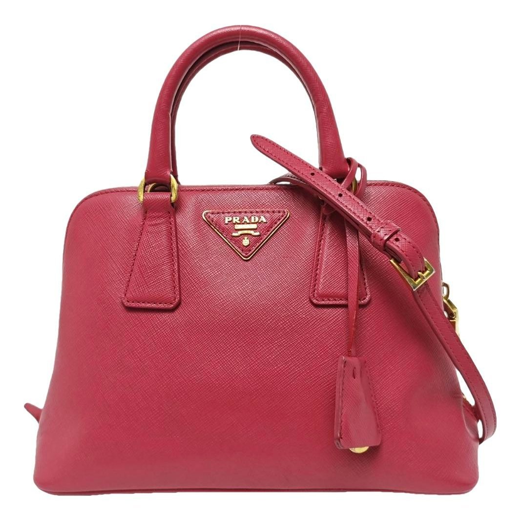 Promenade leather handbag