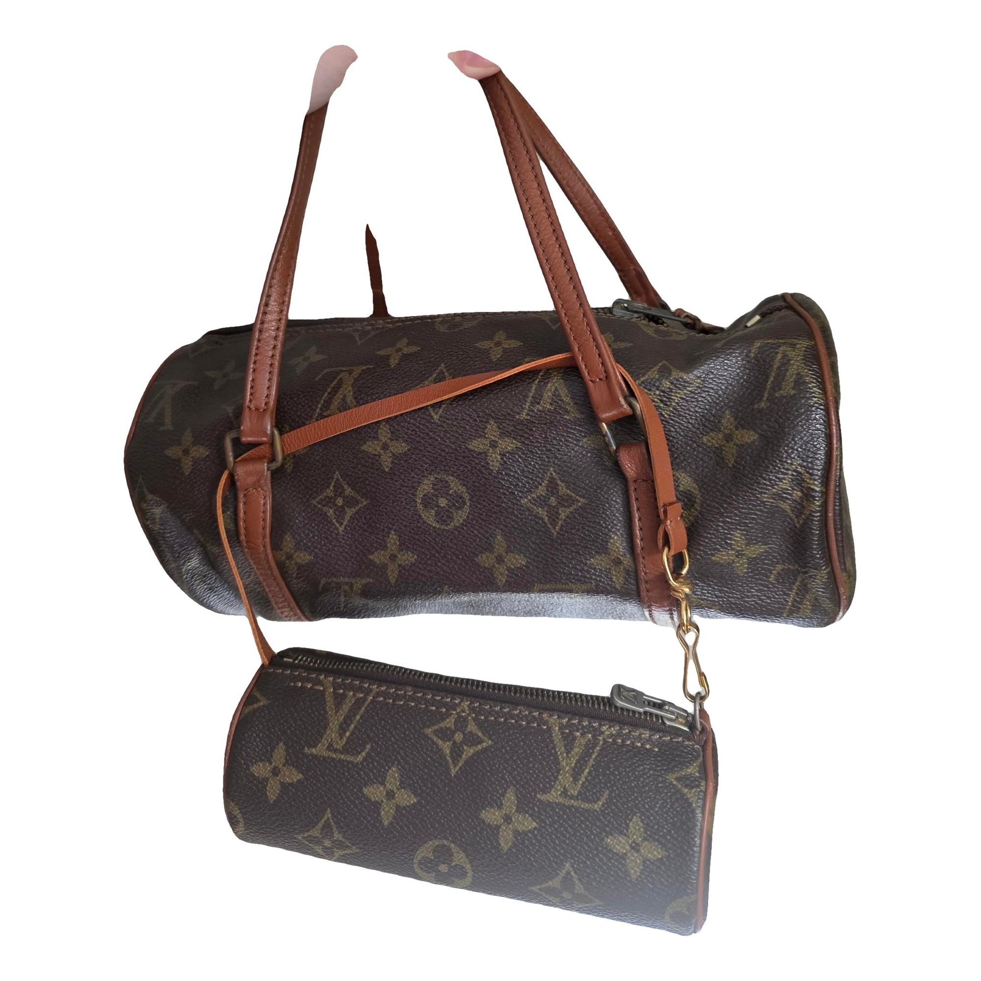 Papillon leather handbag