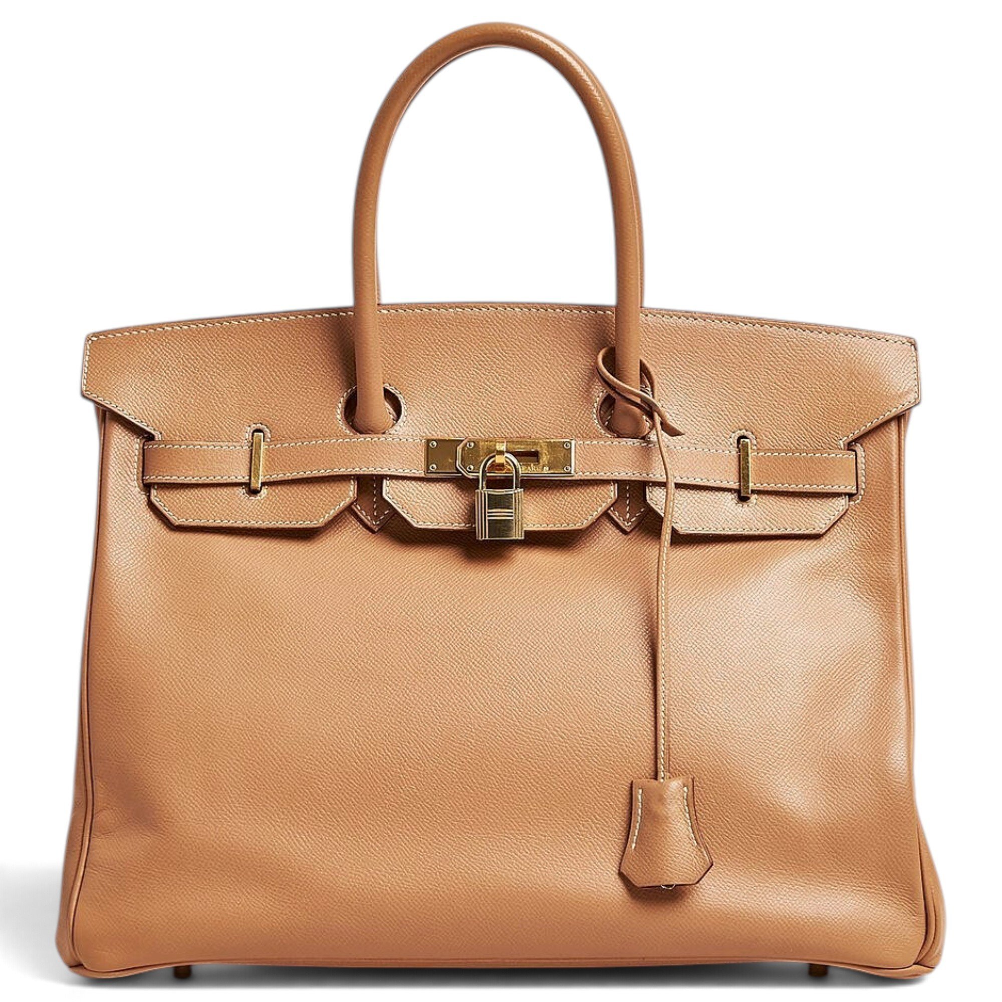 Birkin 35 leather handbag