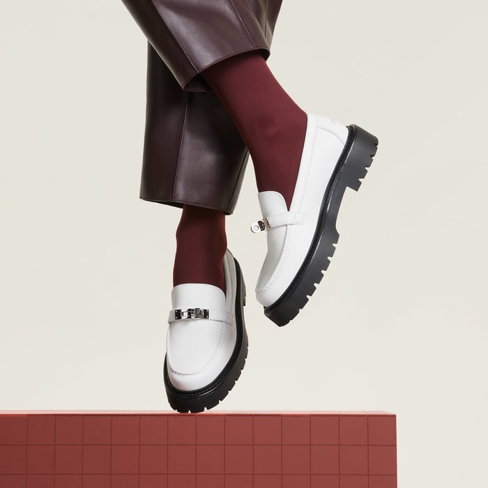 Blanc Icone Loafer