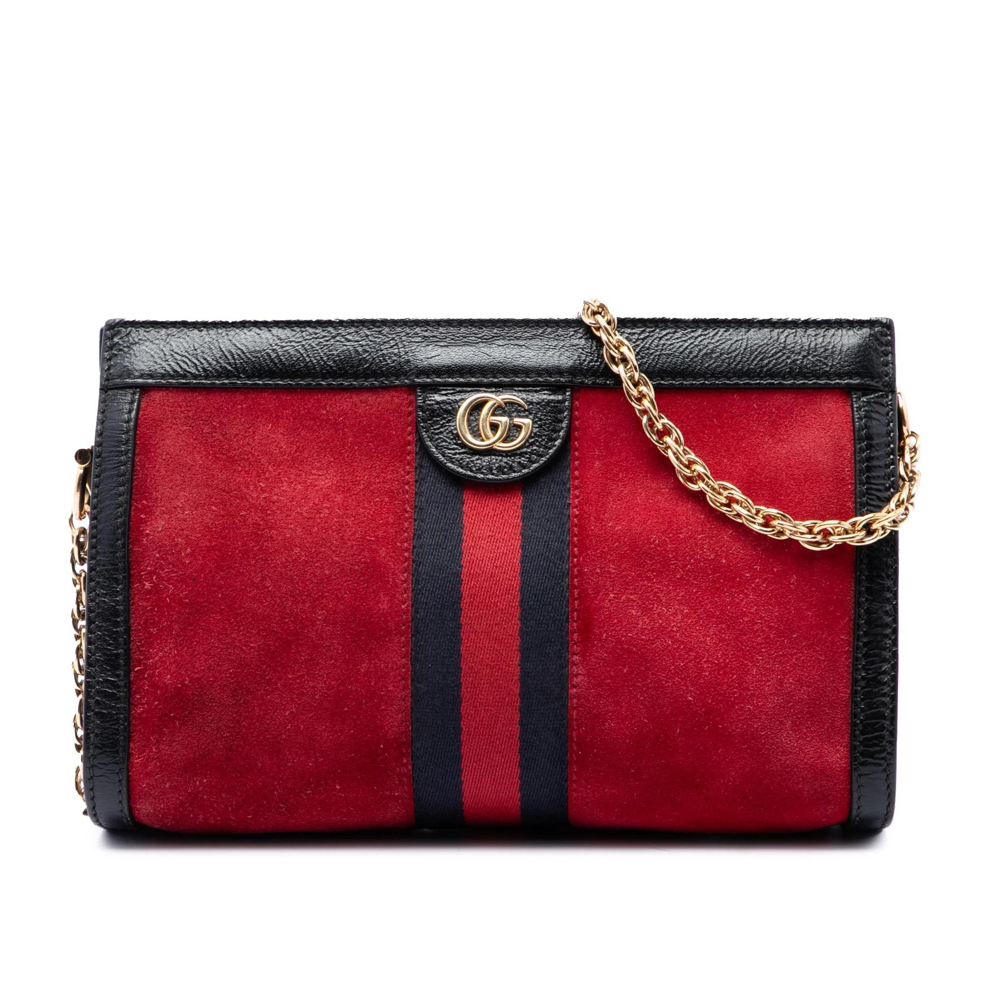 Ophidia leather crossbody bag
