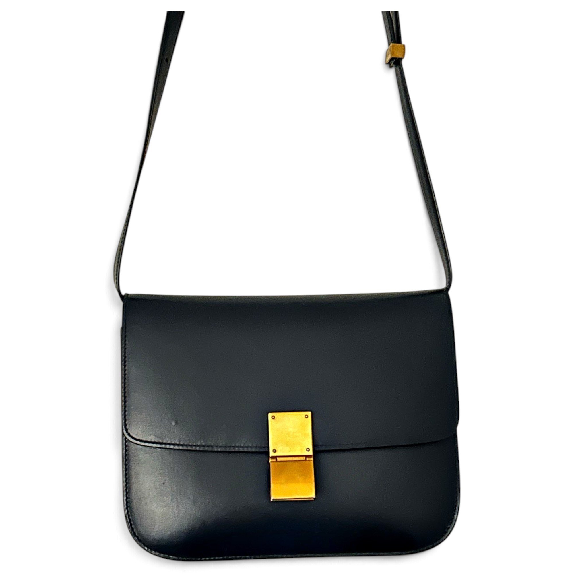 Classic leather handbag