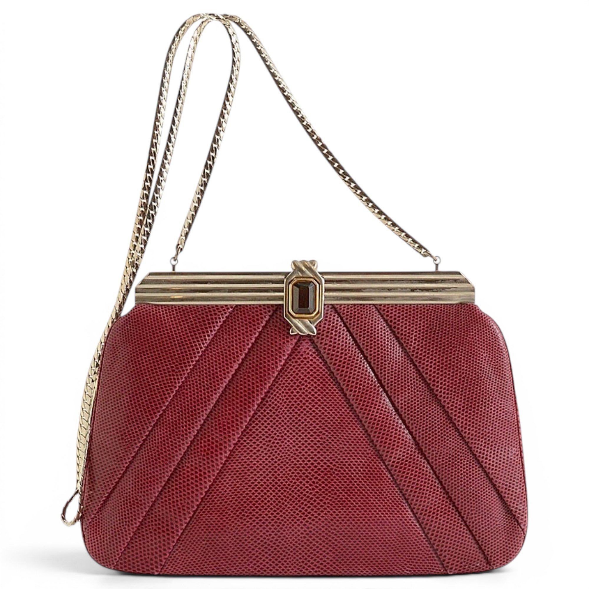 Judith Leiber Exotic leathers crossbody bag