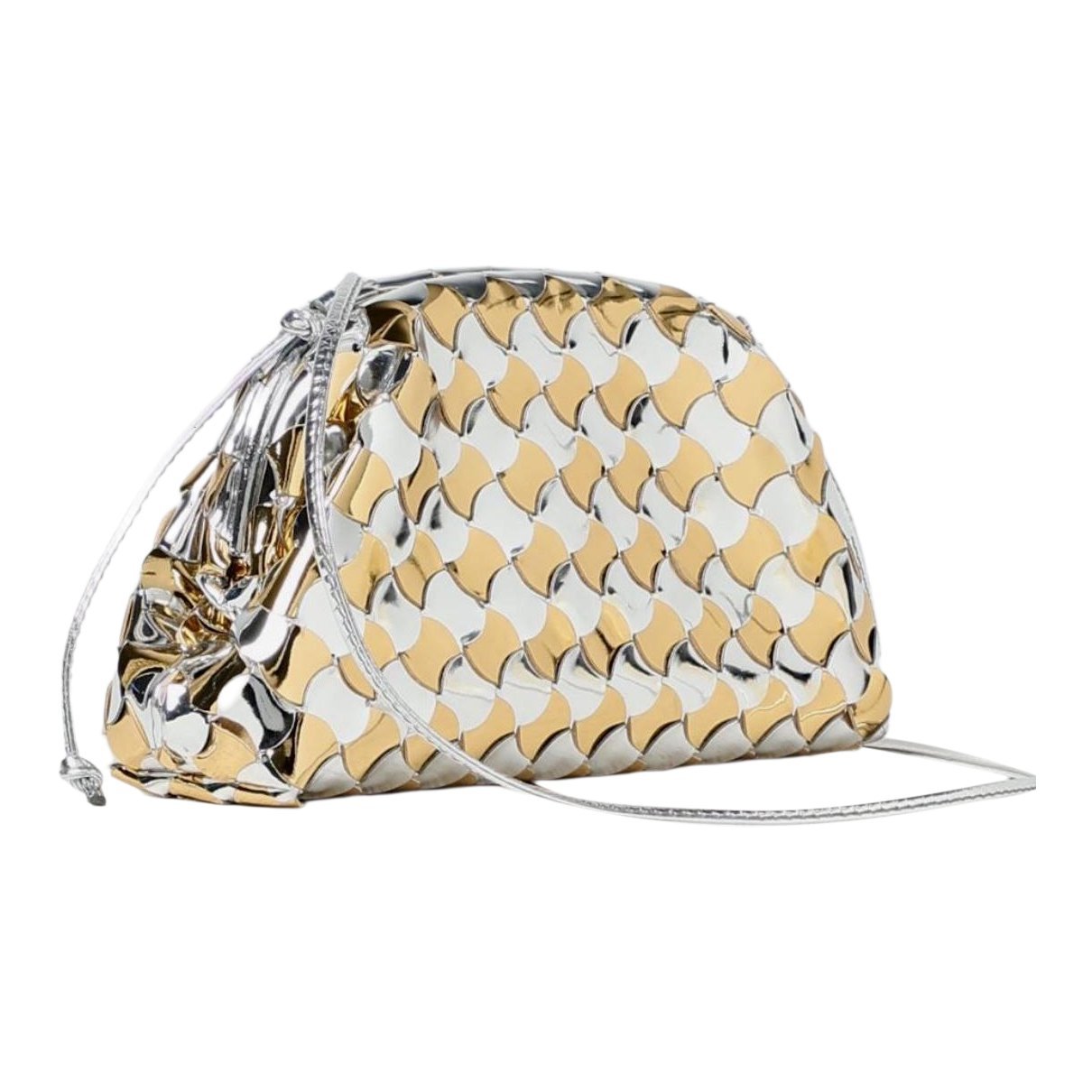 Pouch leather handbag