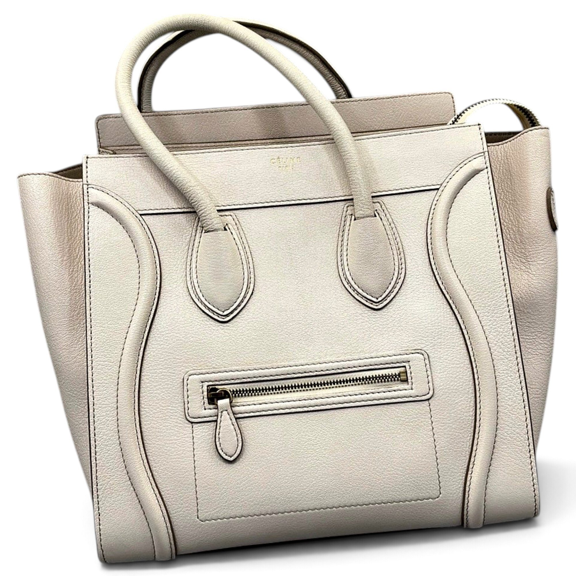 Luggage leather handbag