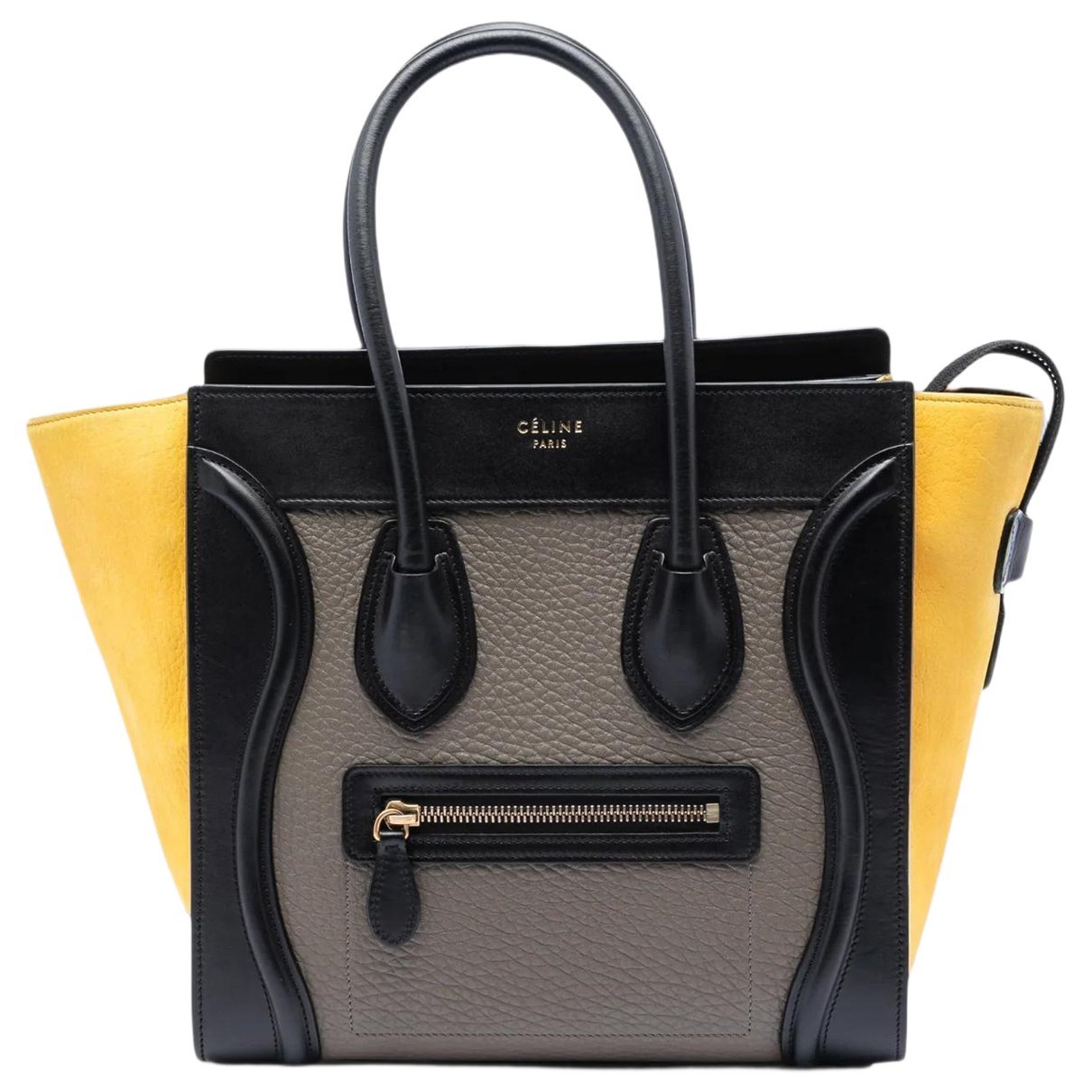 Luggage leather tote