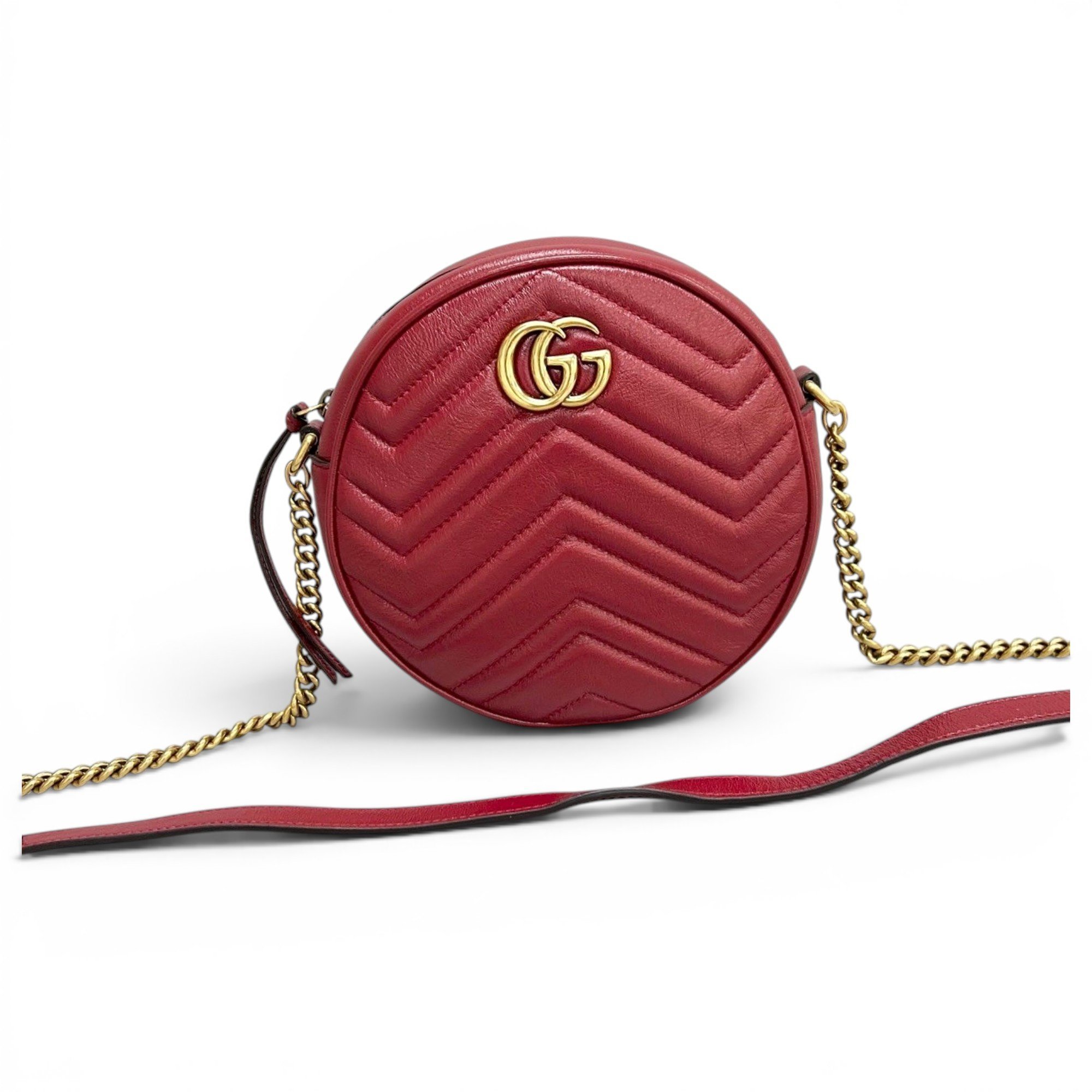 GG Marmont Circle leather handbag