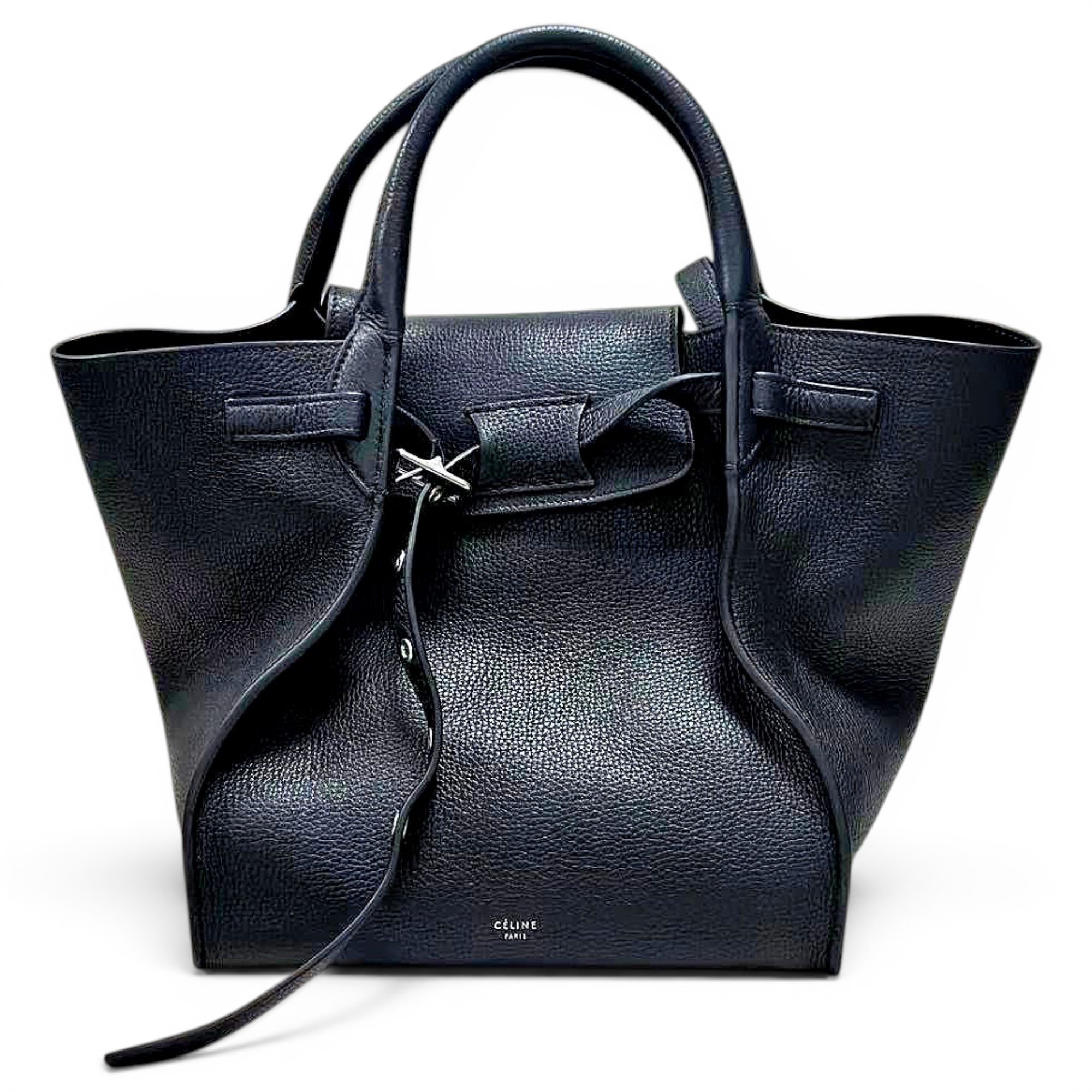 Big Bag leather handbag