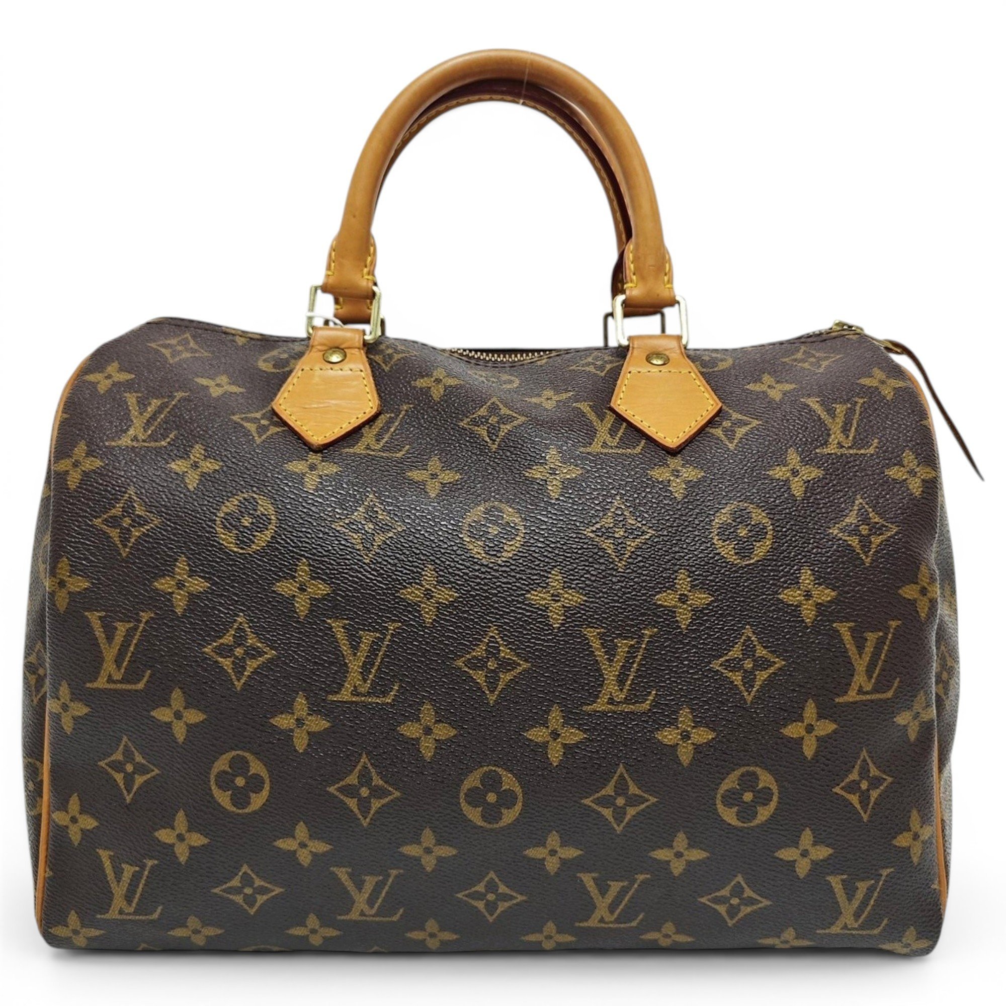 Nano Speedy / Mini HL leather handbag
